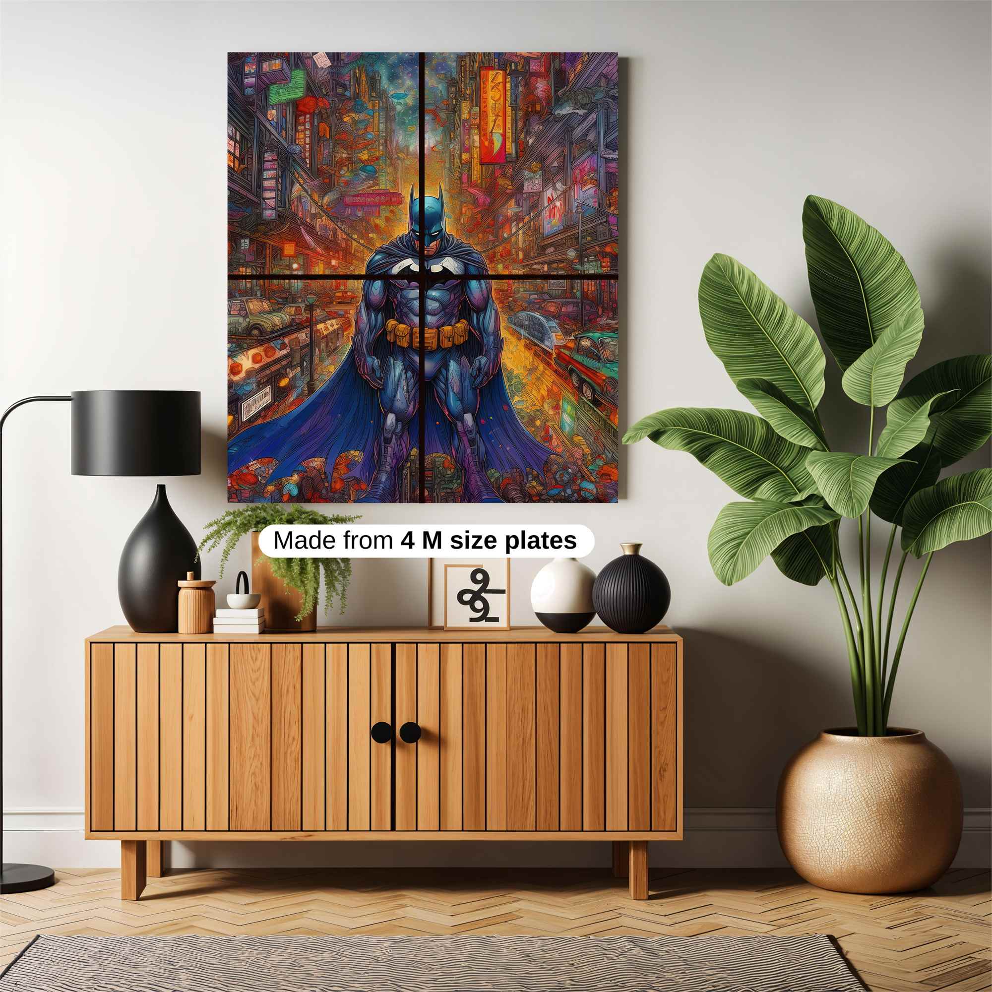 Batman Radiant Safe Wall Magnetic / M
