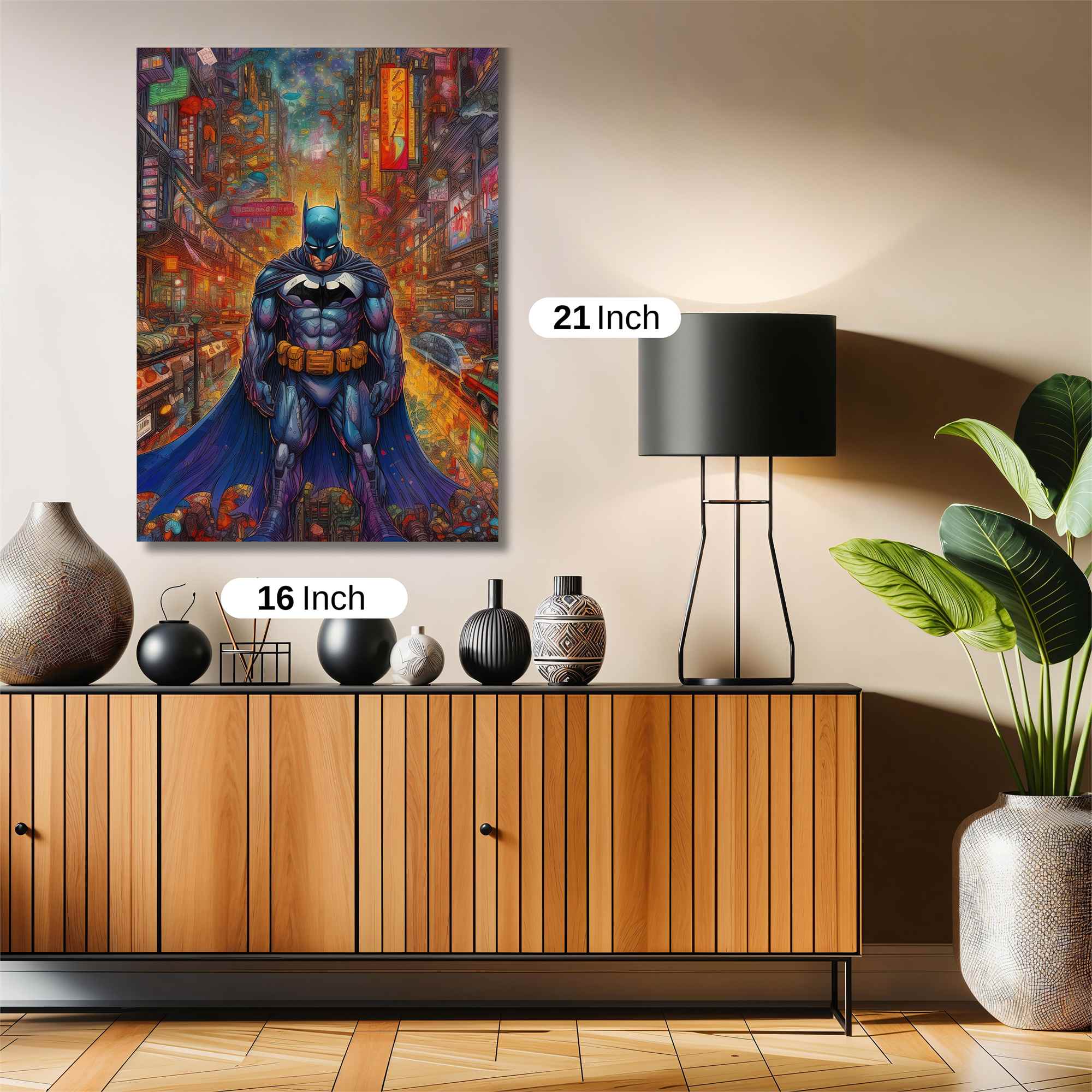 Batman Radiant Safe Wall Magnetic / M
