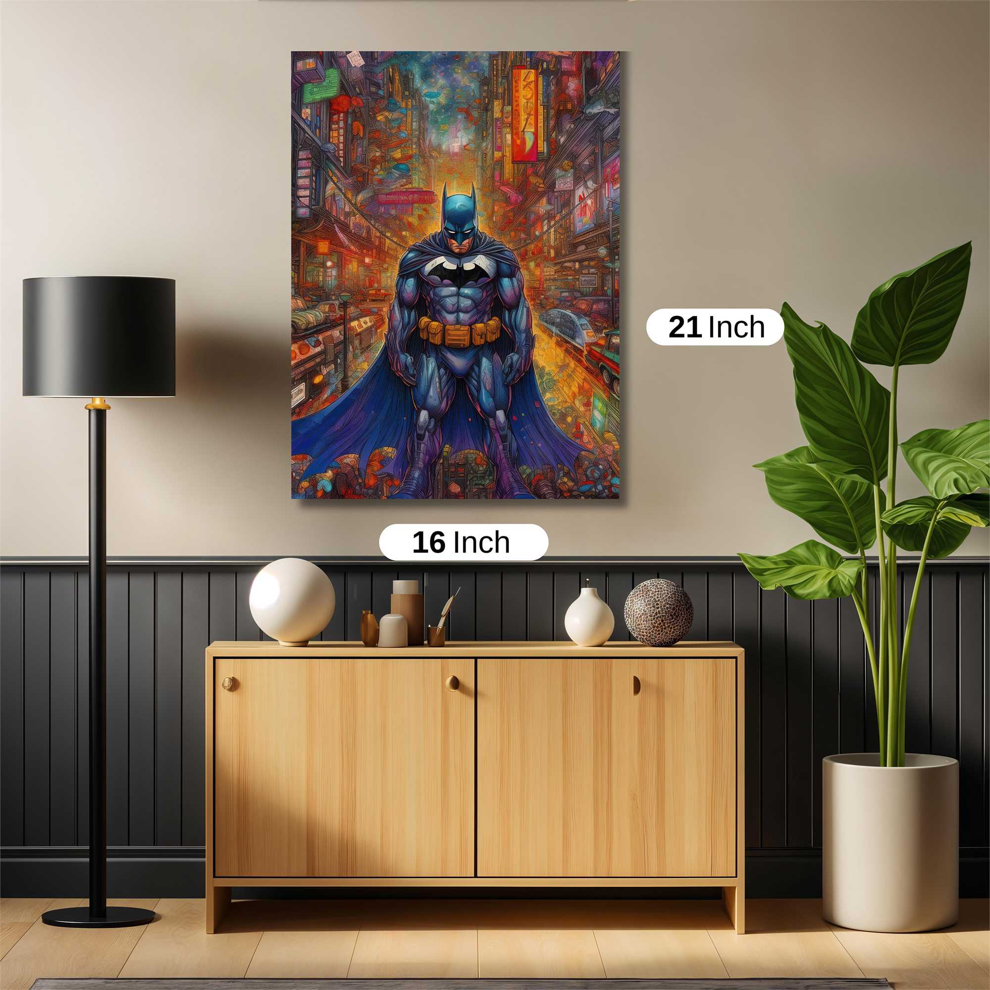 Batman Radiant Safe Wall Magnetic / M