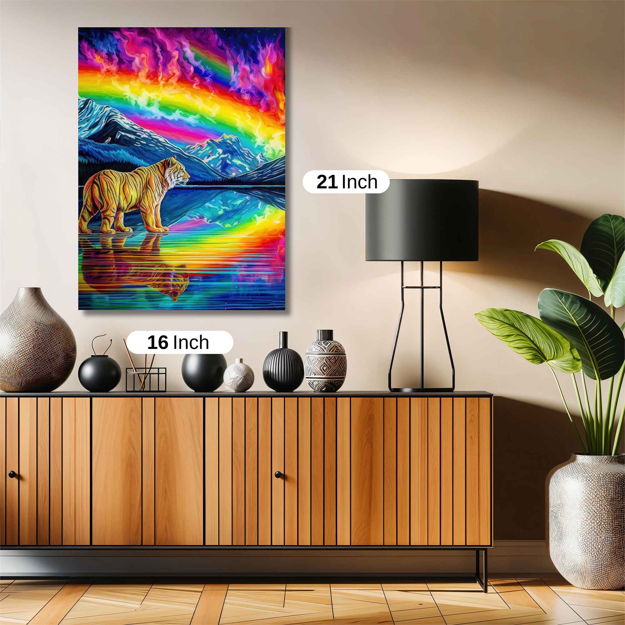 Tiger Tranquil Safe Wall Magnetic / M