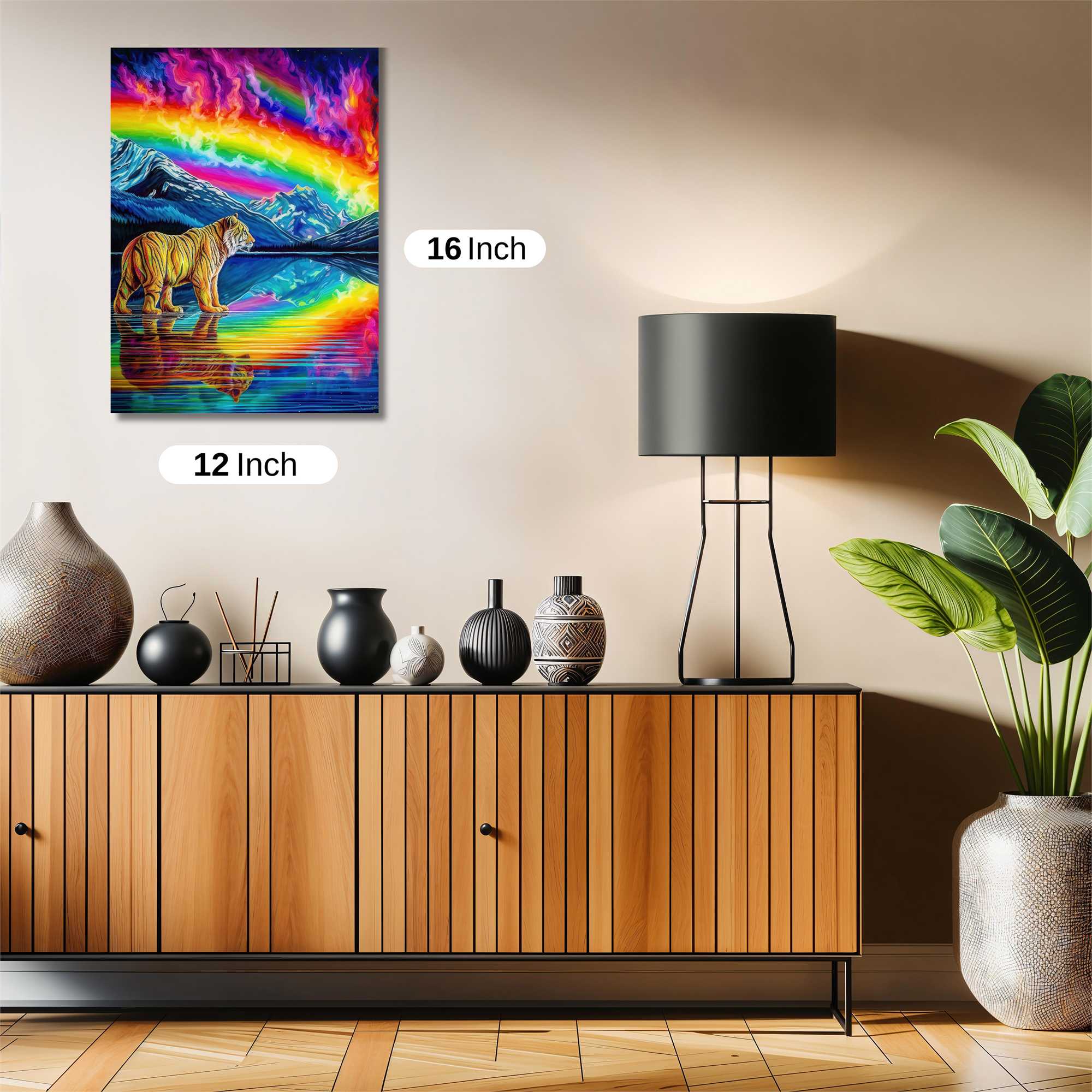 Tiger Tranquil Safe Wall Magnetic / M