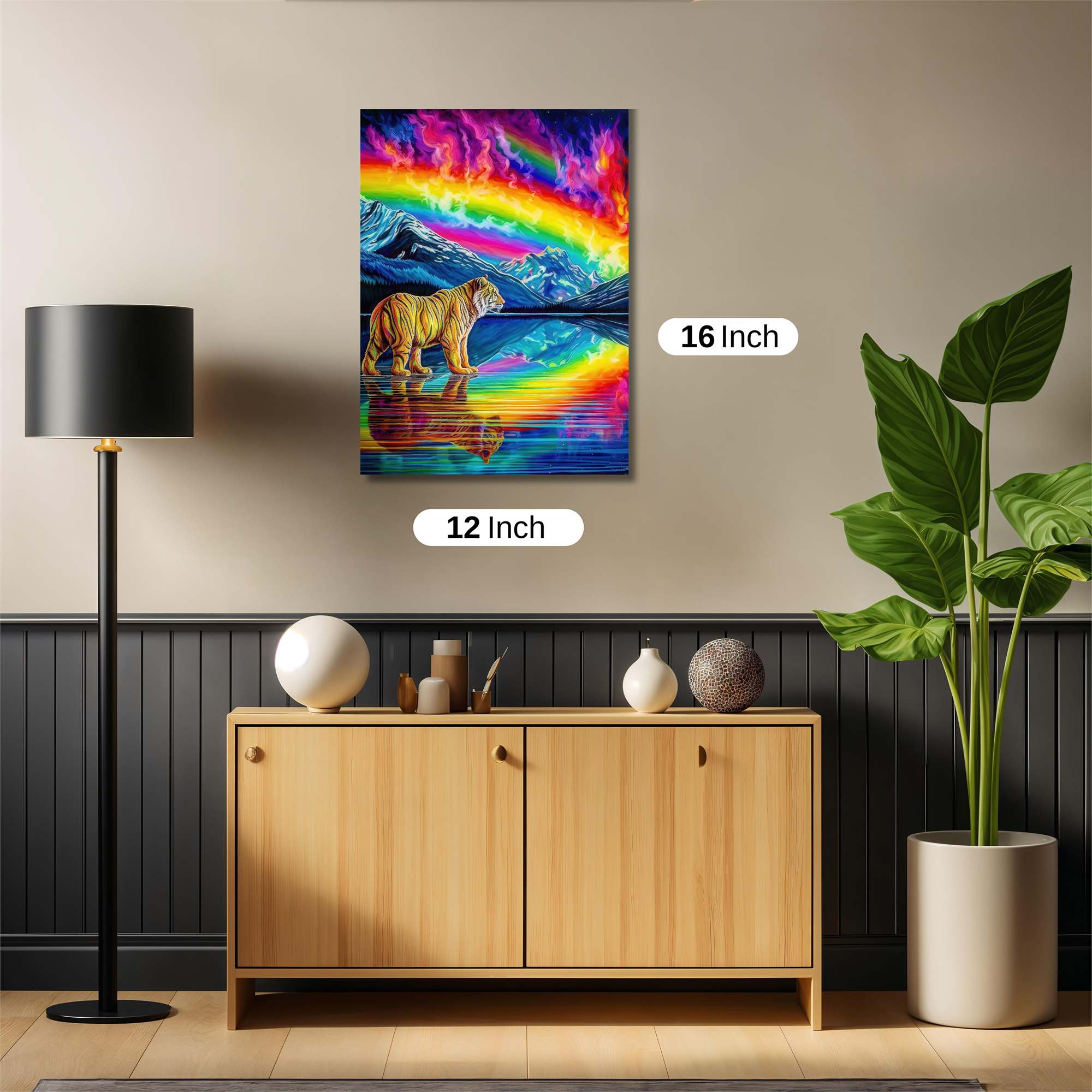 Tiger Tranquil Safe Wall Magnetic / M