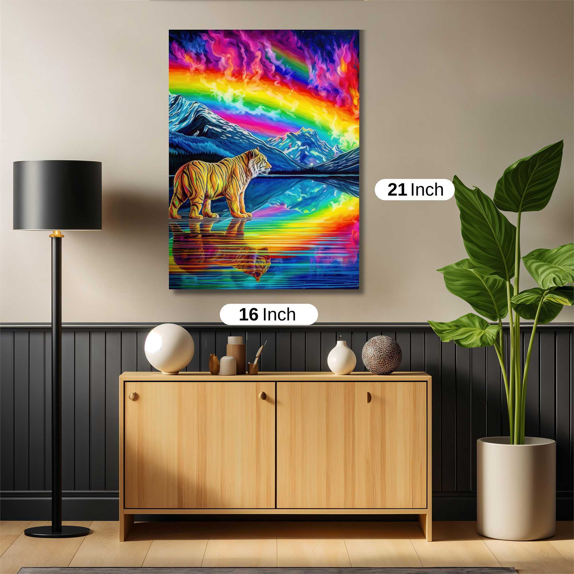 Tiger Tranquil Safe Wall Magnetic / M