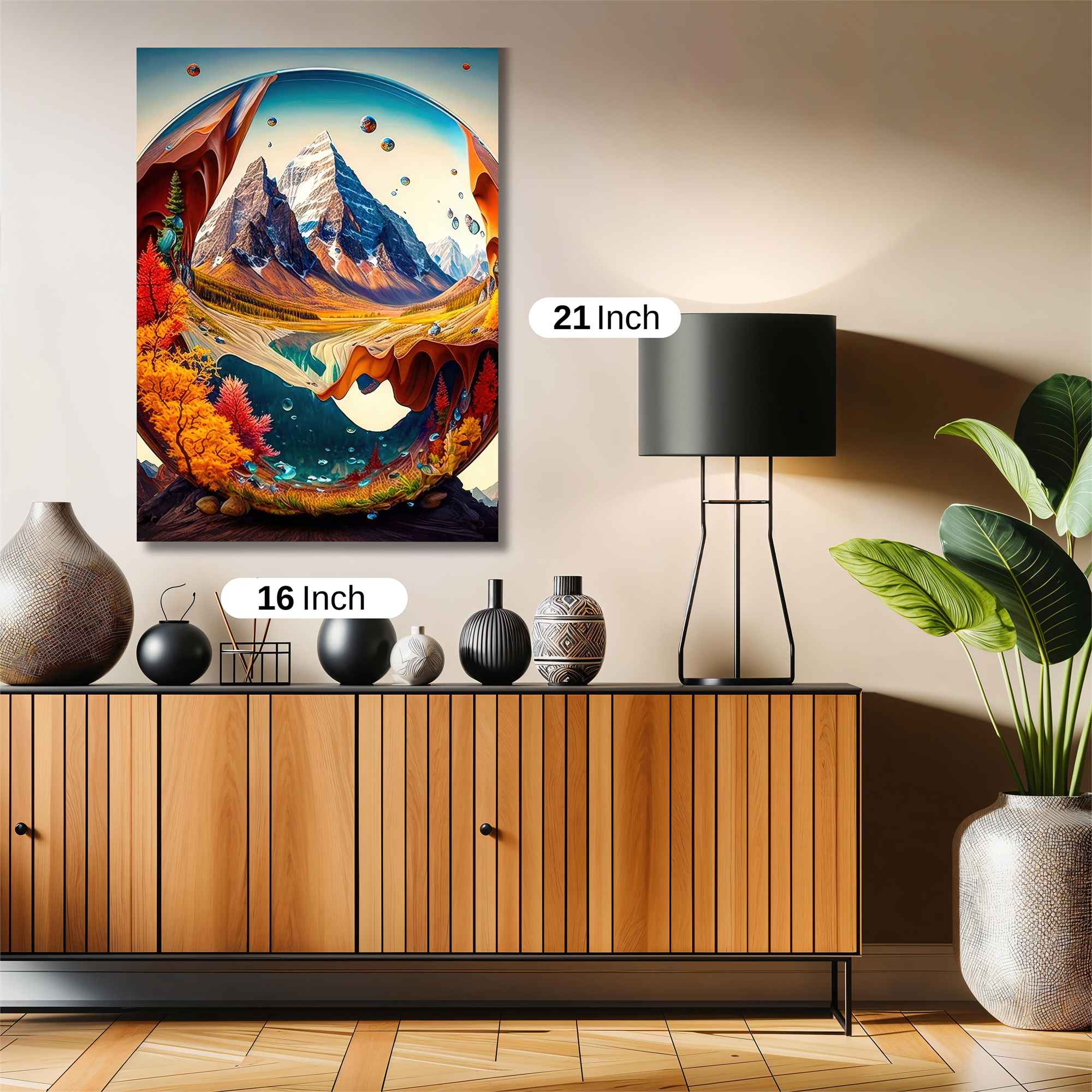 Mountain Dreamscape Safe Wall Magnetic / M