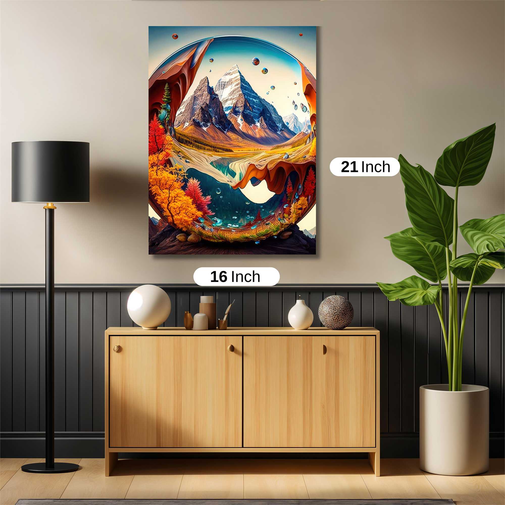 Mountain Dreamscape Safe Wall Magnetic / M