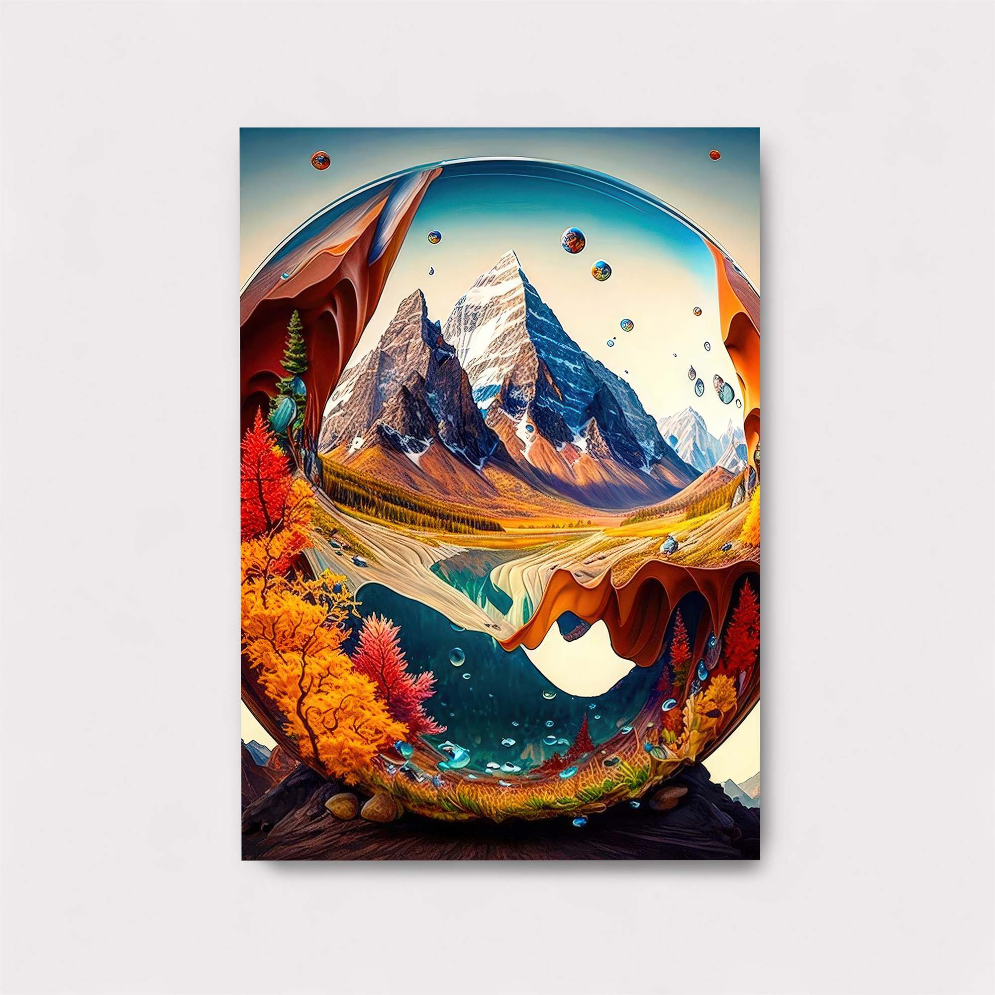 Mountain Dreamscape Safe Wall Magnetic / M