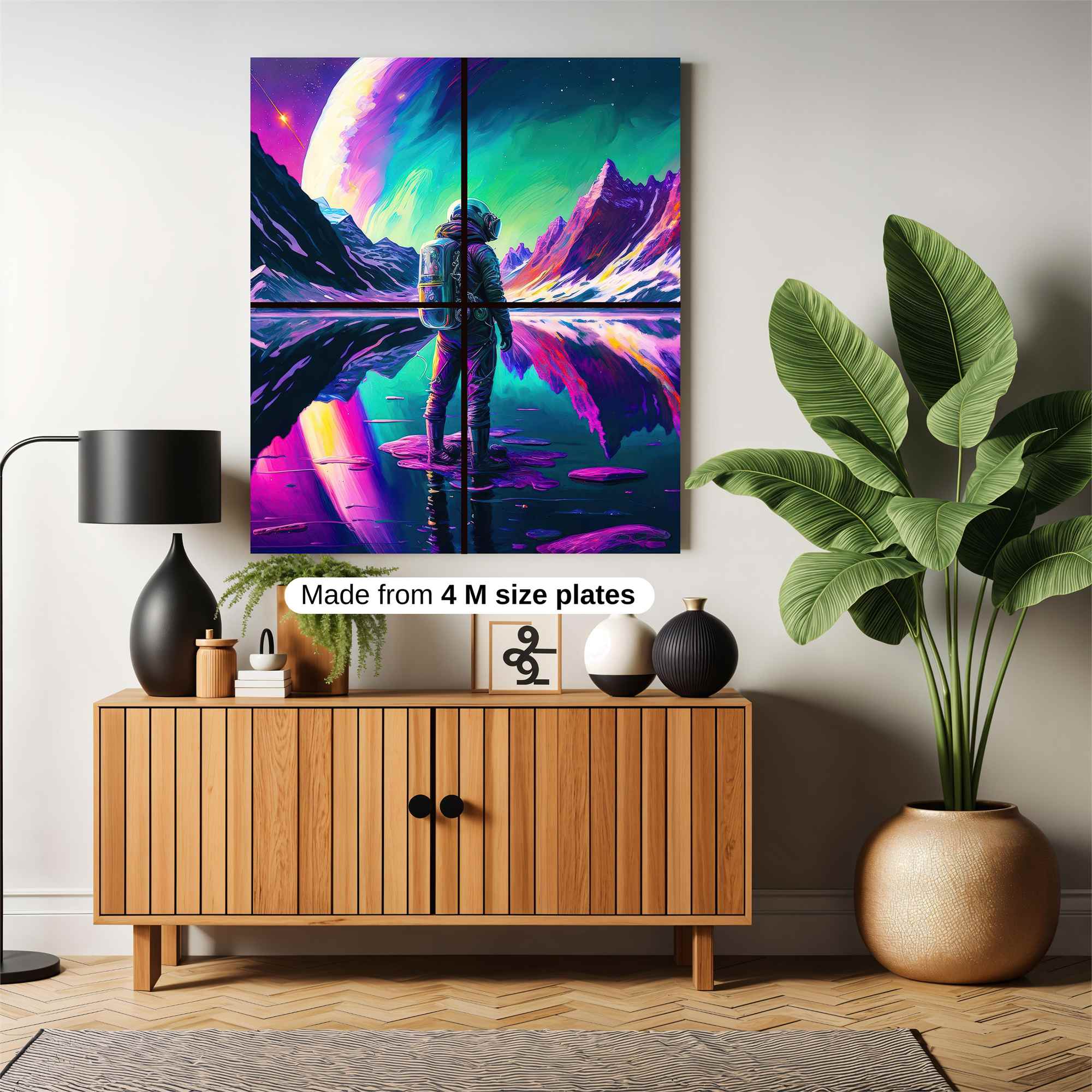 Astronaut Dreamscape Safe Wall Magnetic / M