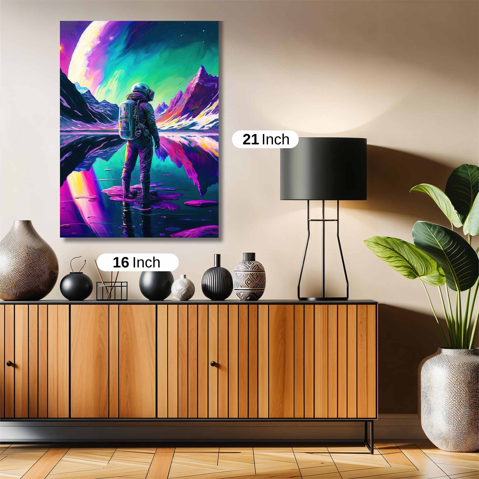 Astronaut Dreamscape Safe Wall Magnetic / M