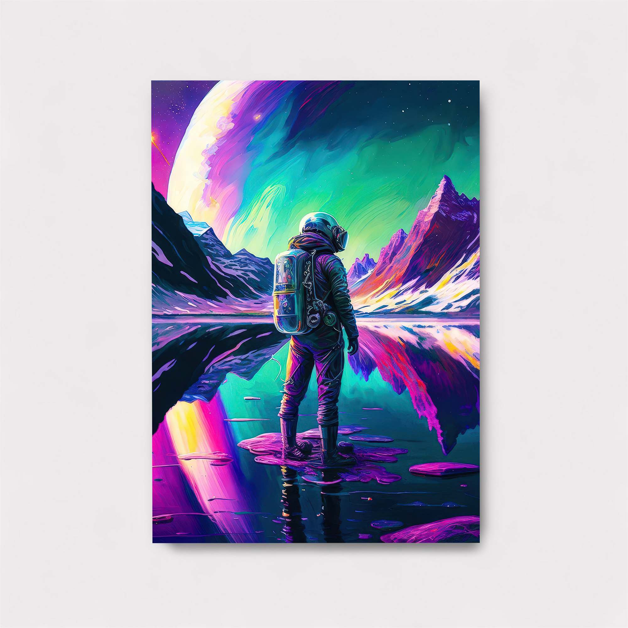Astronaut Dreamscape Safe Wall Magnetic / M