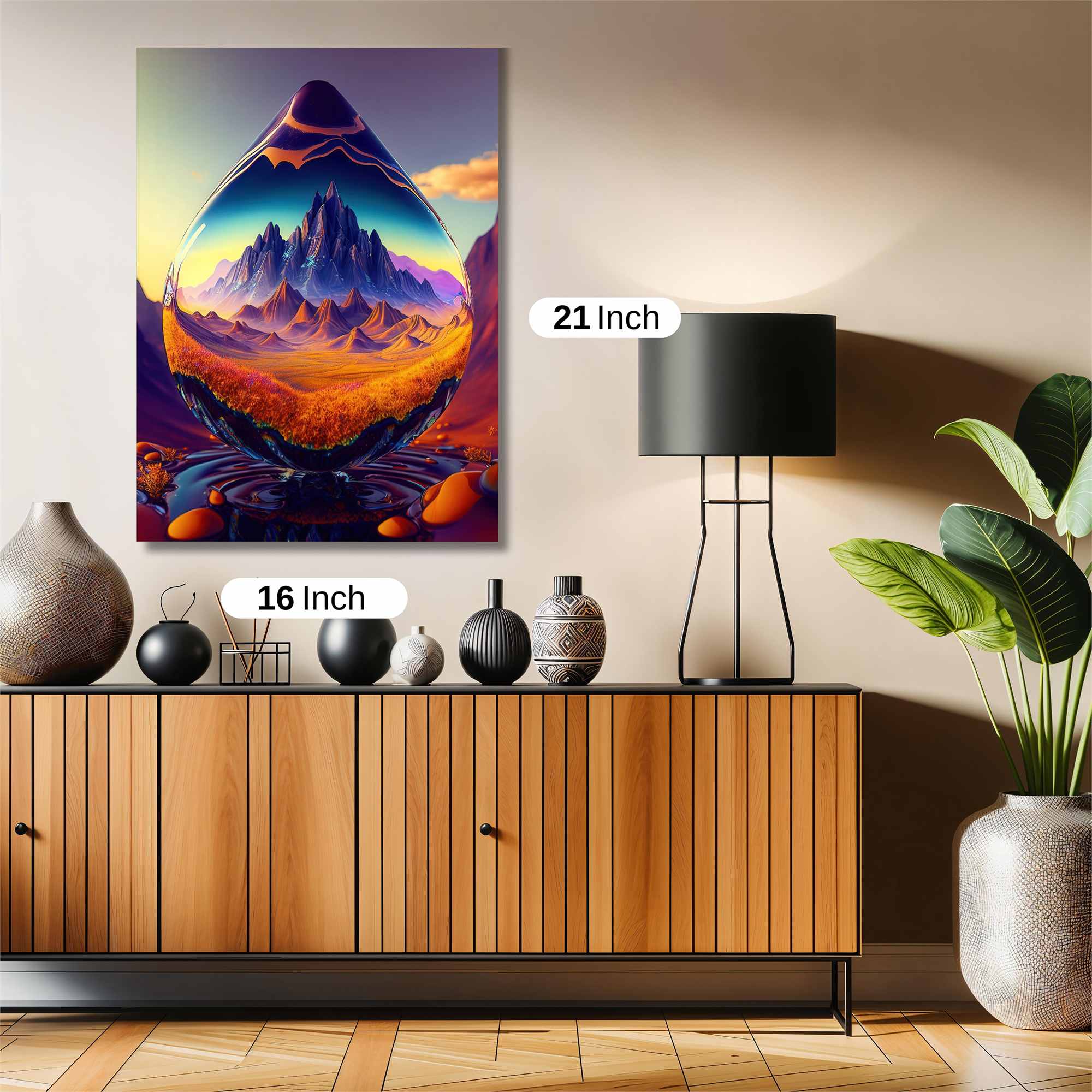 Mountain Dreamscape Safe Wall Magnetic / M