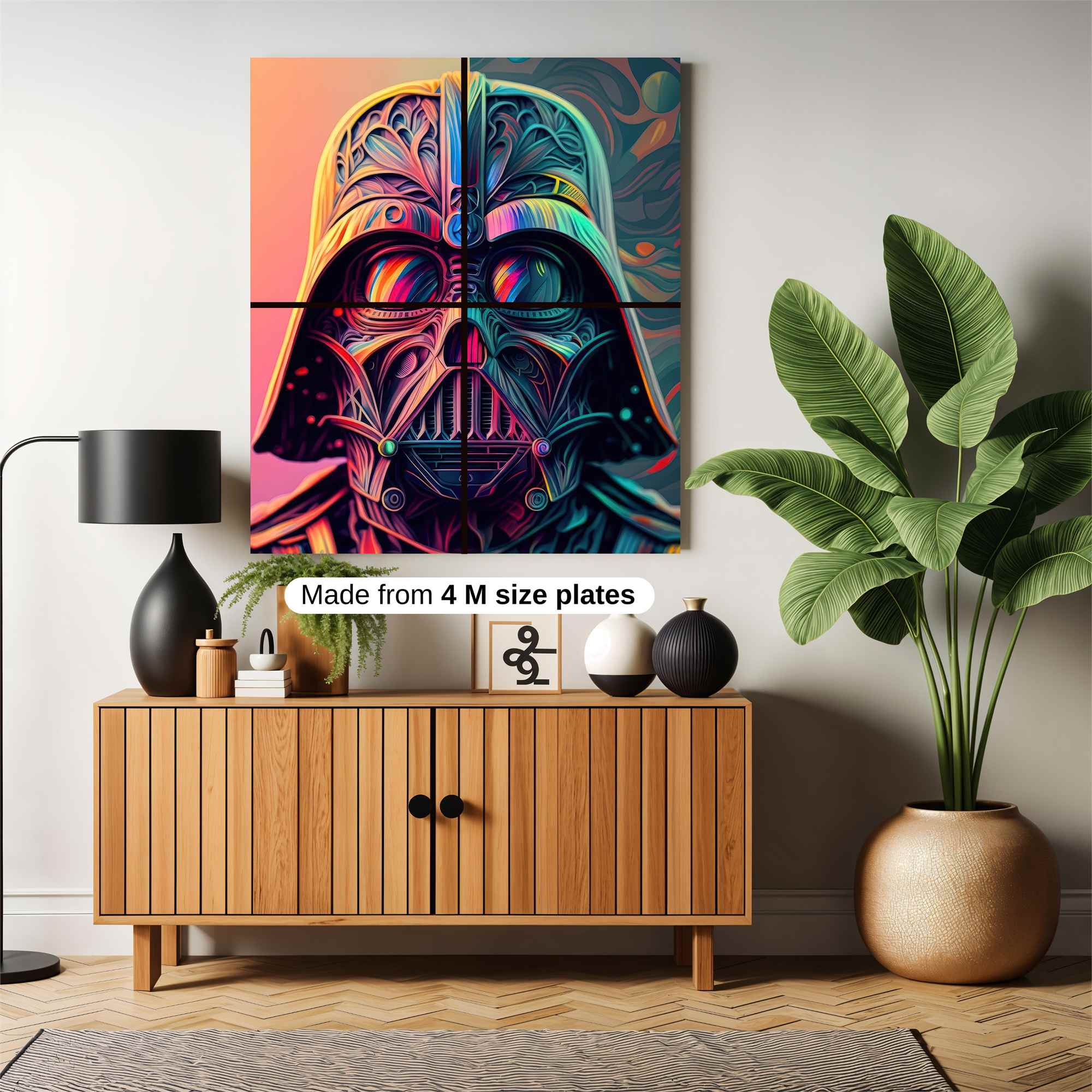 Vader Vibrant Safe Wall Magnetic / M