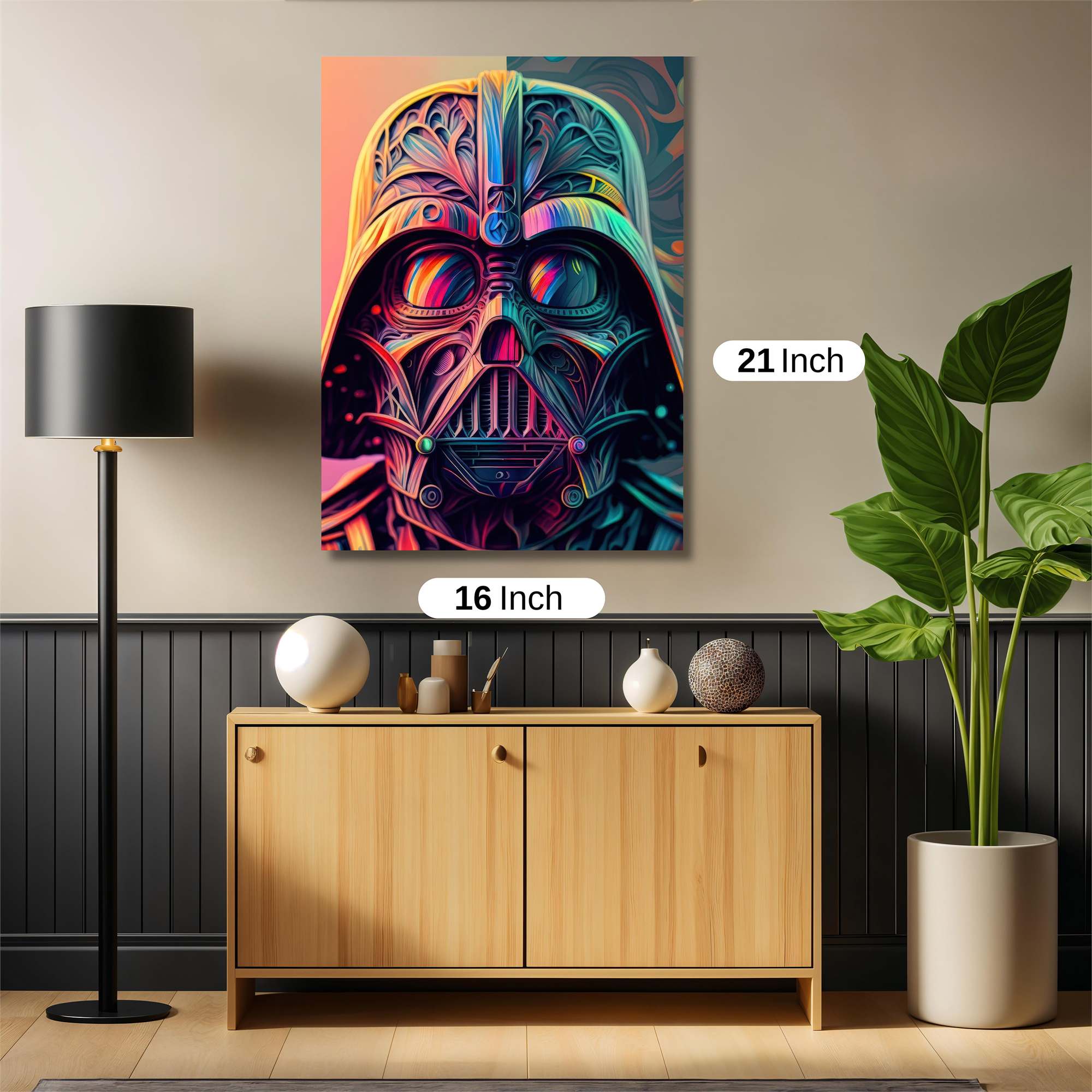 Vader Vibrant Safe Wall Magnetic / M
