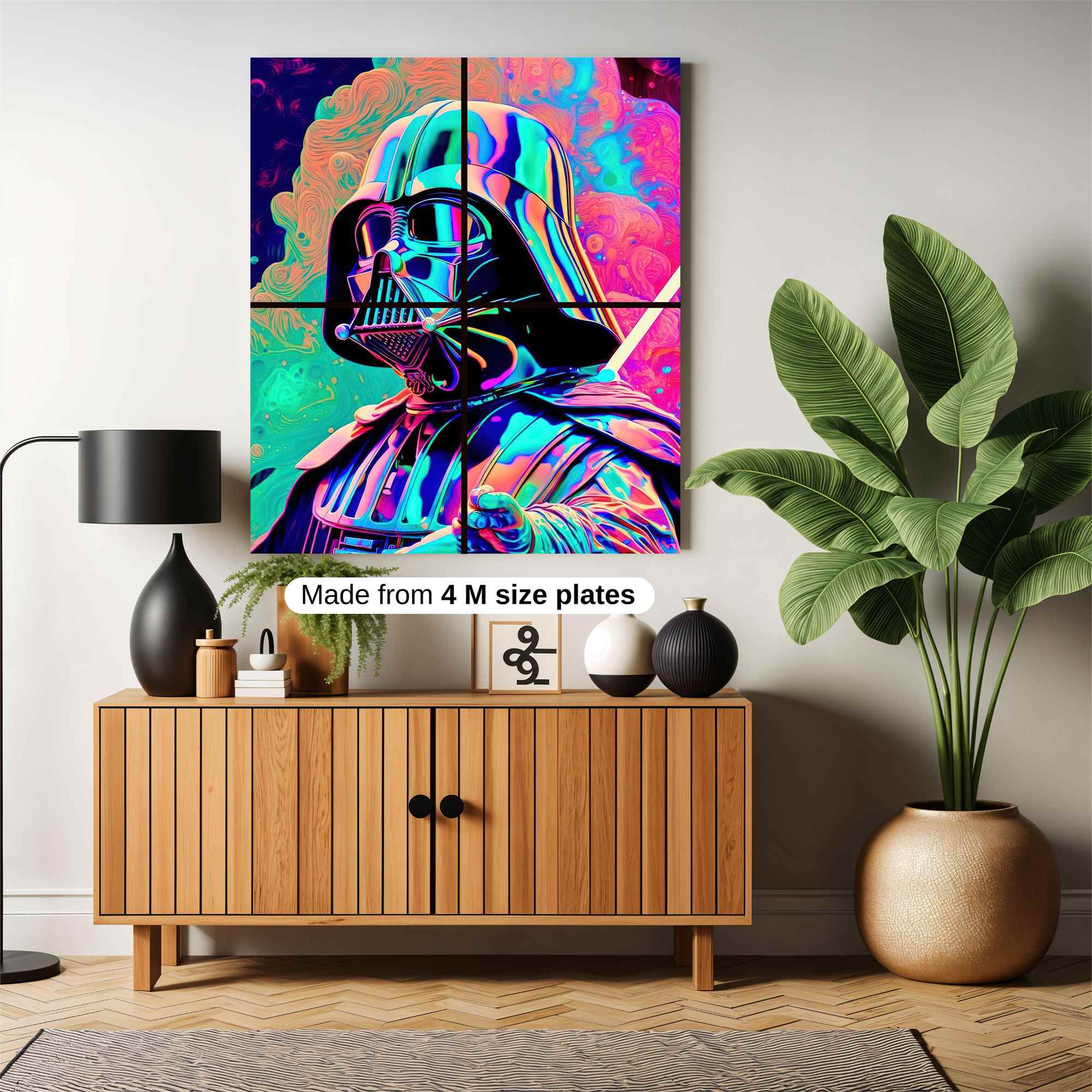 Vader Vibrant Safe Wall Magnetic / M