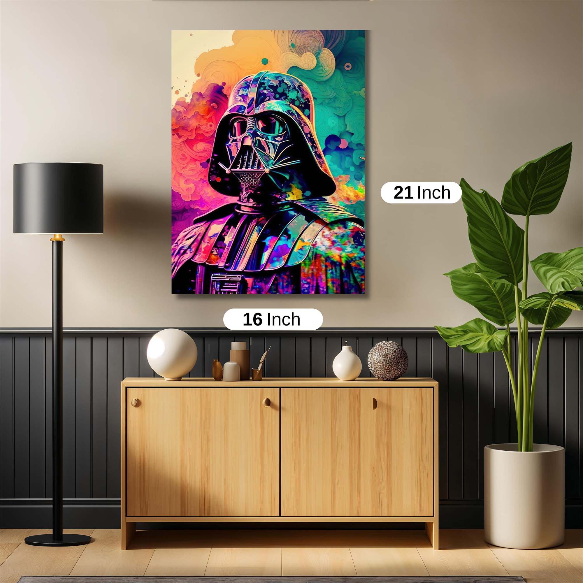 Darth Vibrant Safe Wall Magnetic / M
