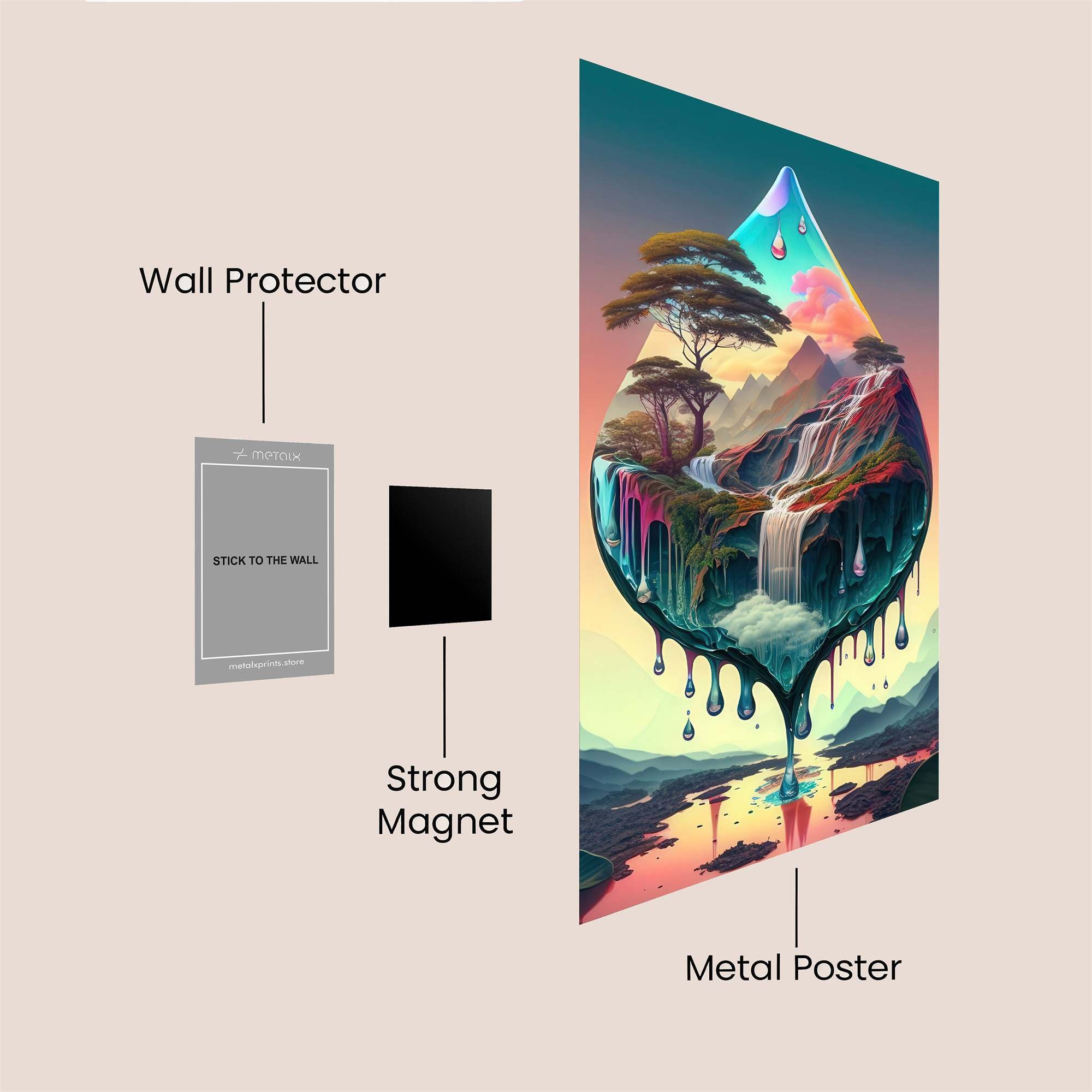 Nature's Dream Safe Wall Magnetic / M