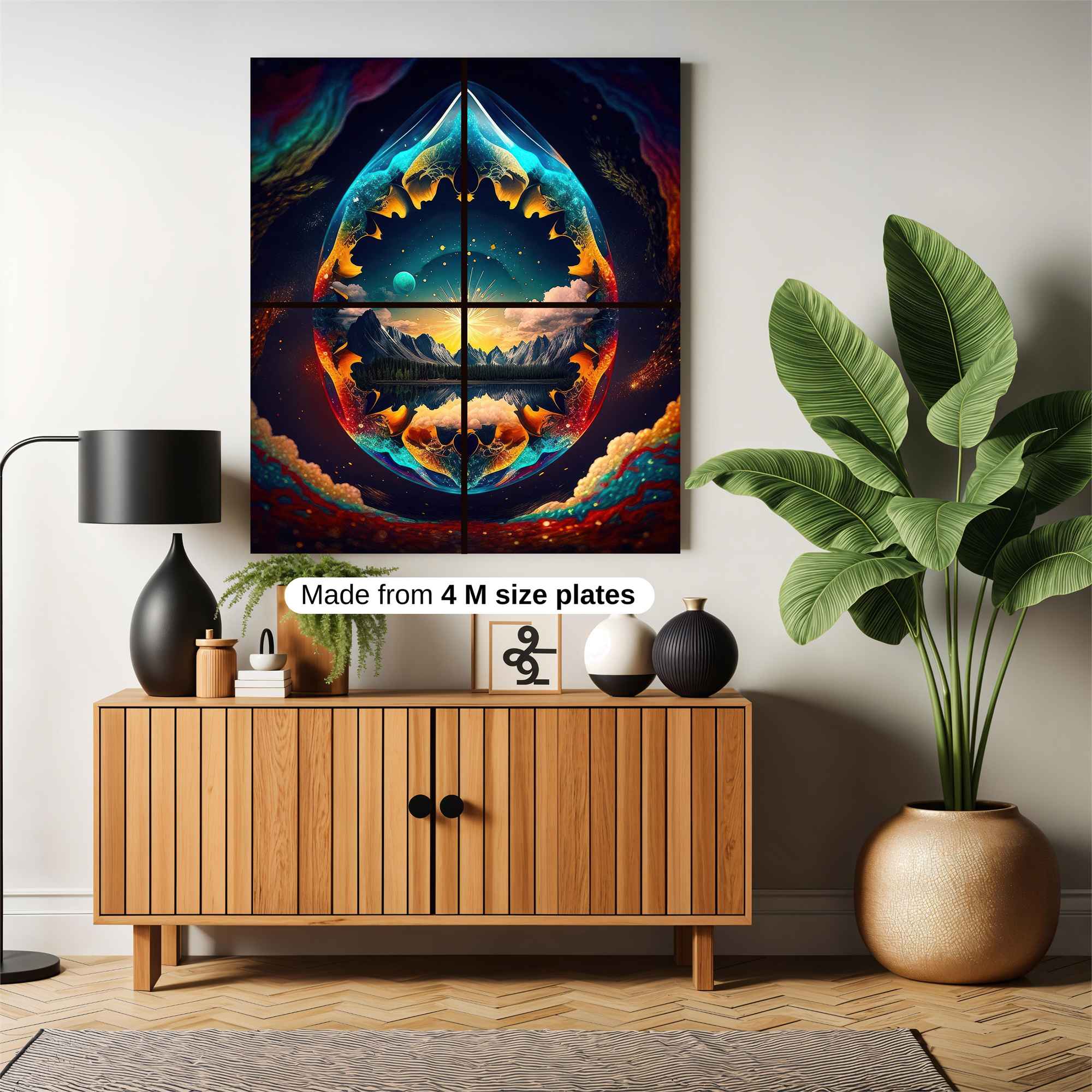 Cosmic Serenity Safe Wall Magnetic / M