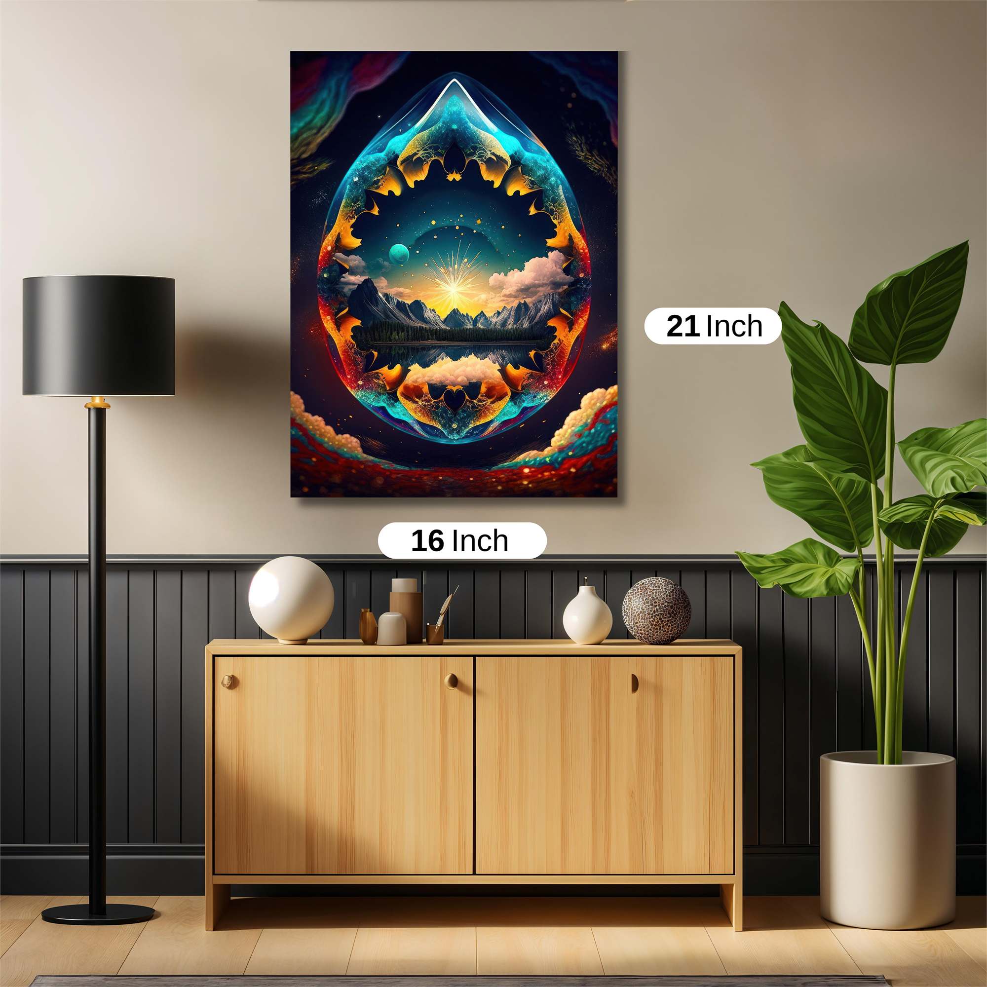 Cosmic Serenity Safe Wall Magnetic / M