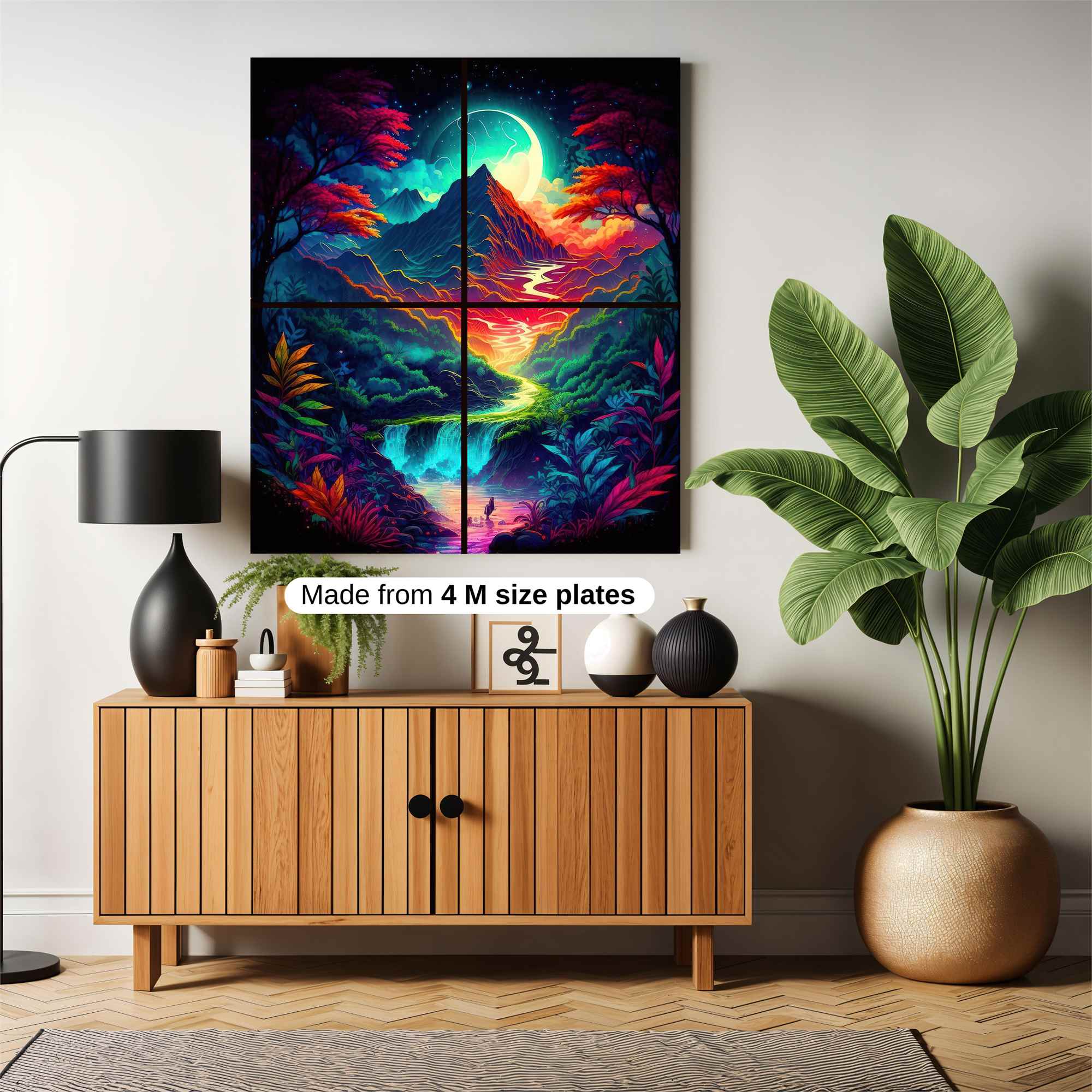 Lunar Dreamscape Safe Wall Magnetic / M