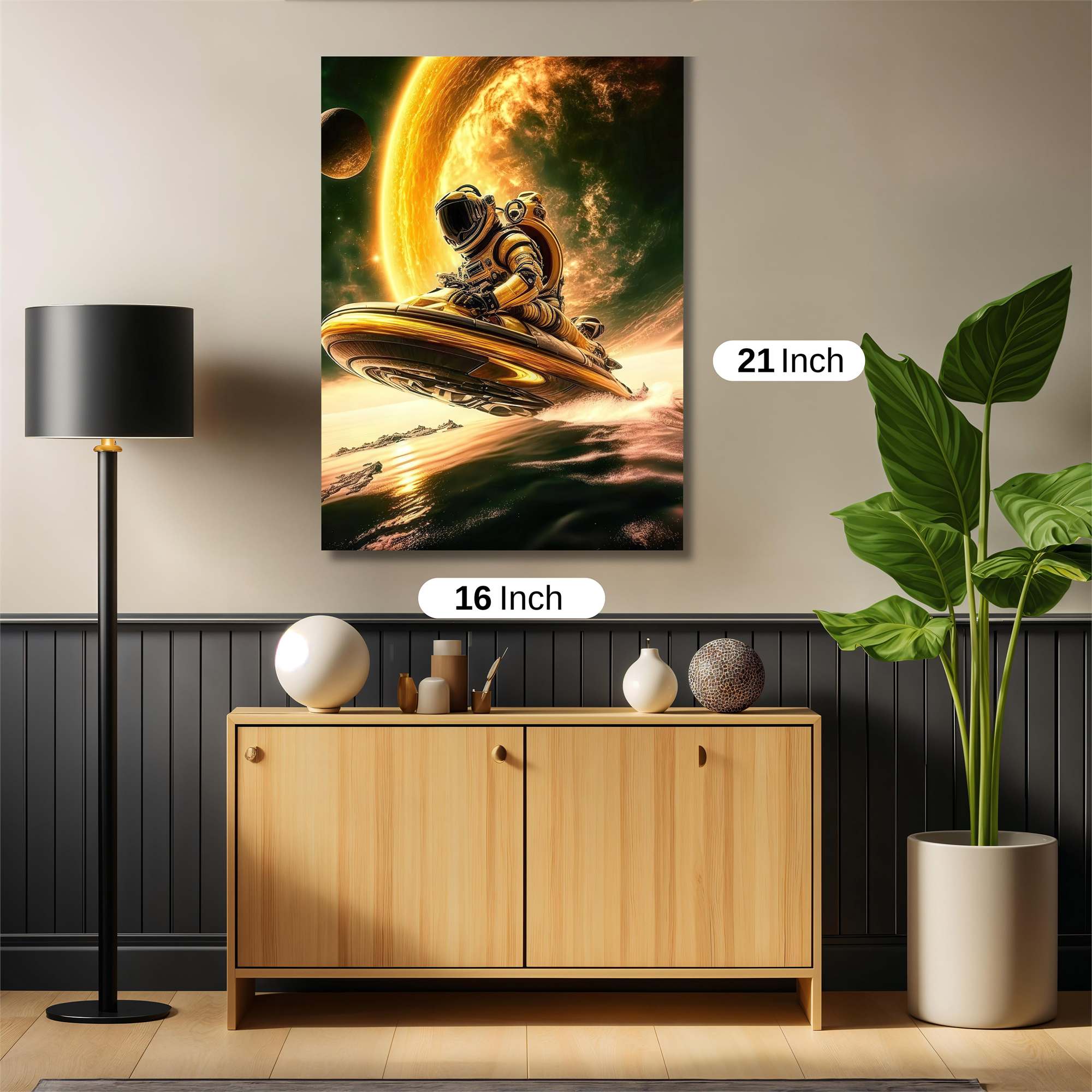 Astronaut Odyssey Safe Wall Magnetic / M