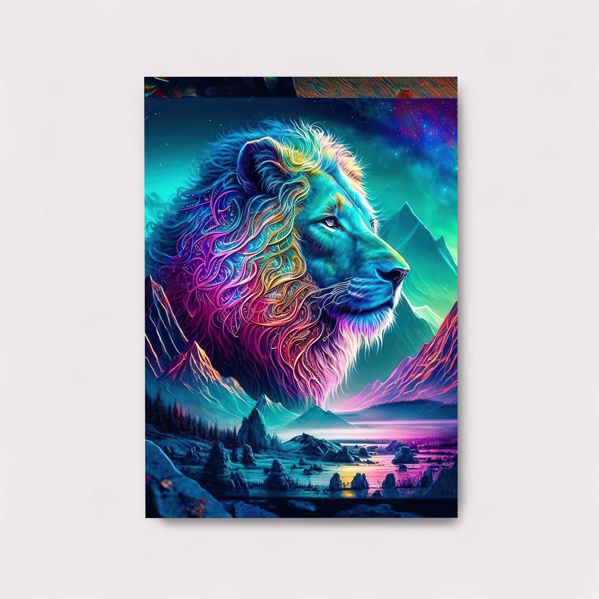 Lion Dreamscape Safe Wall Magnetic / M