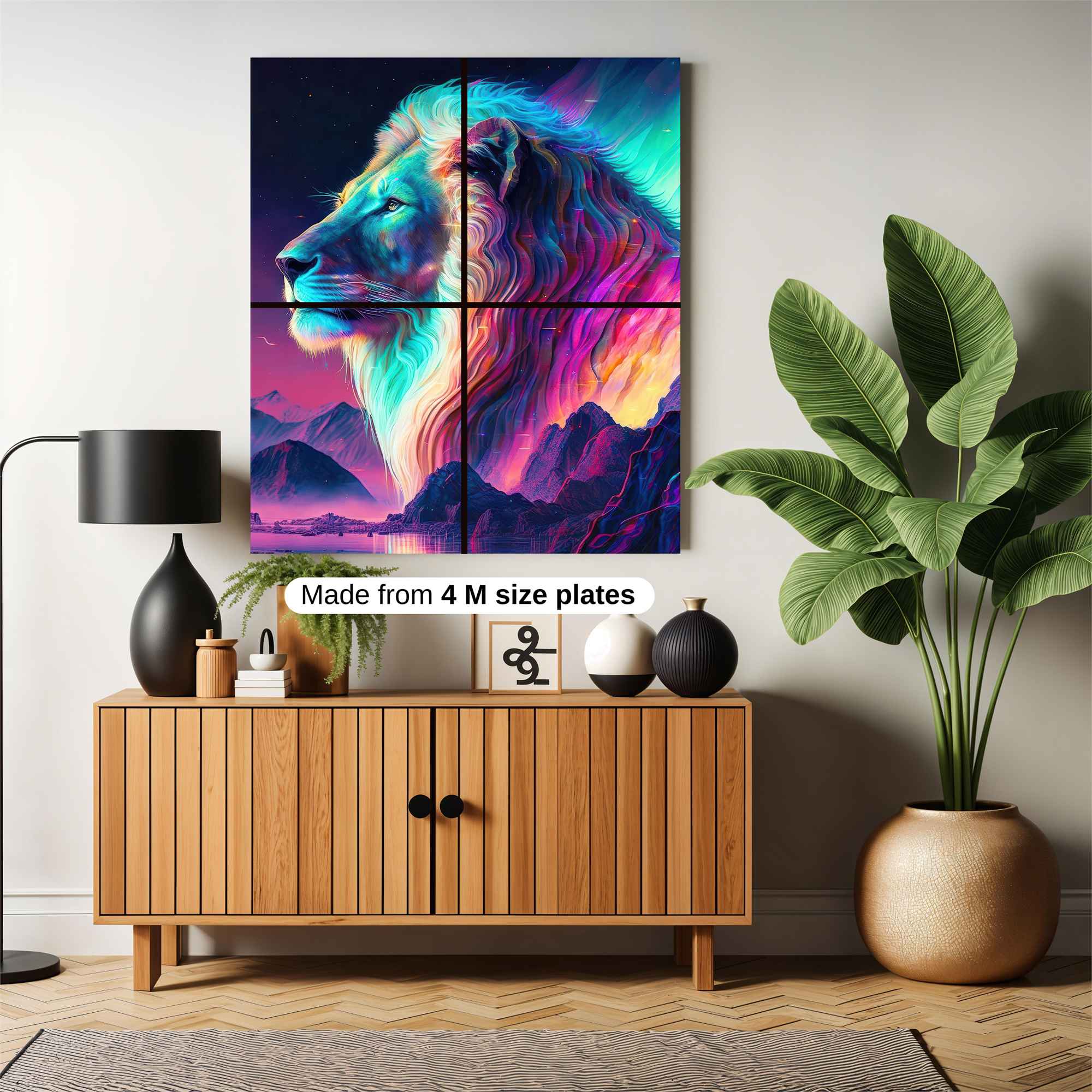 Lion Radiant Safe Wall Magnetic / M