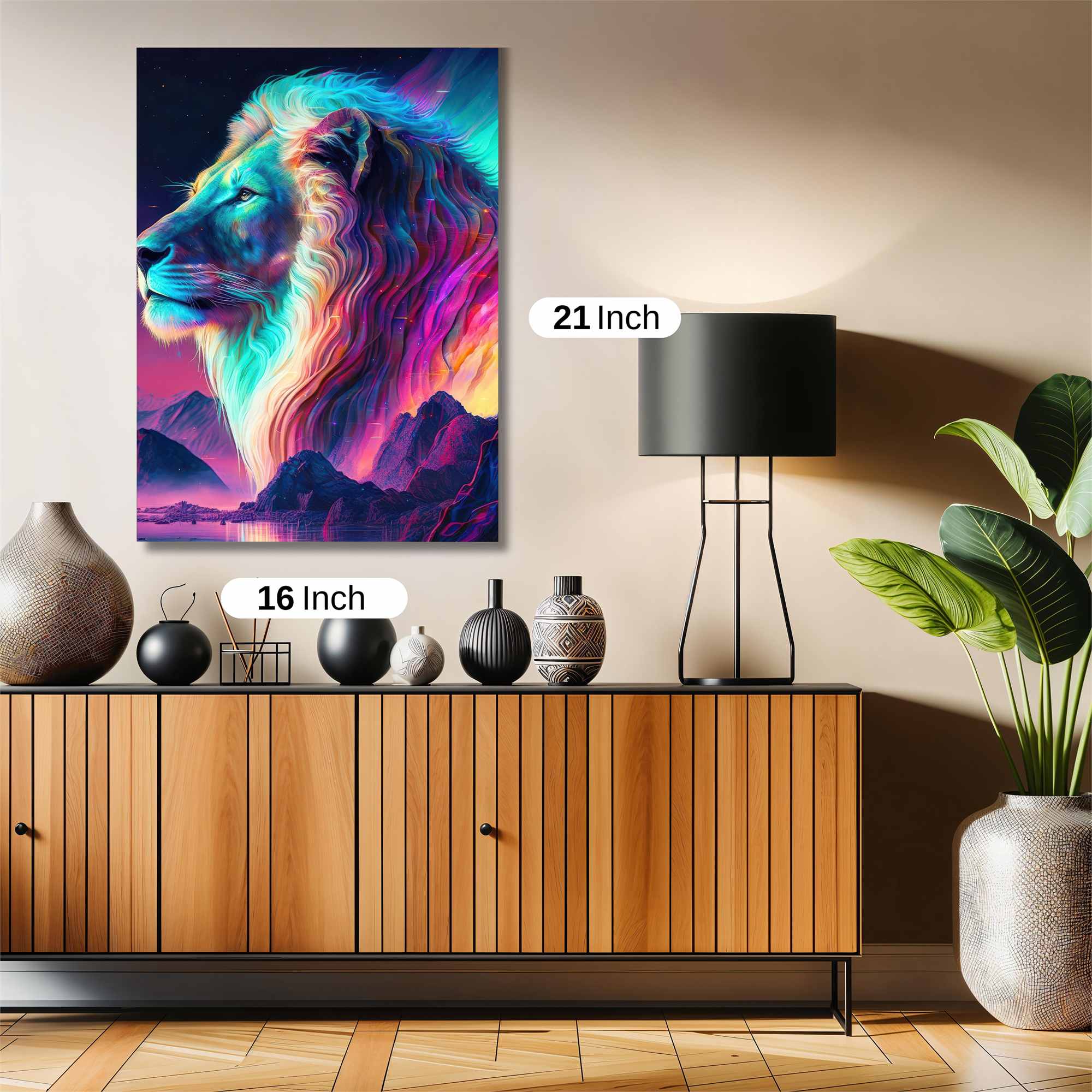 Lion Radiant Safe Wall Magnetic / M