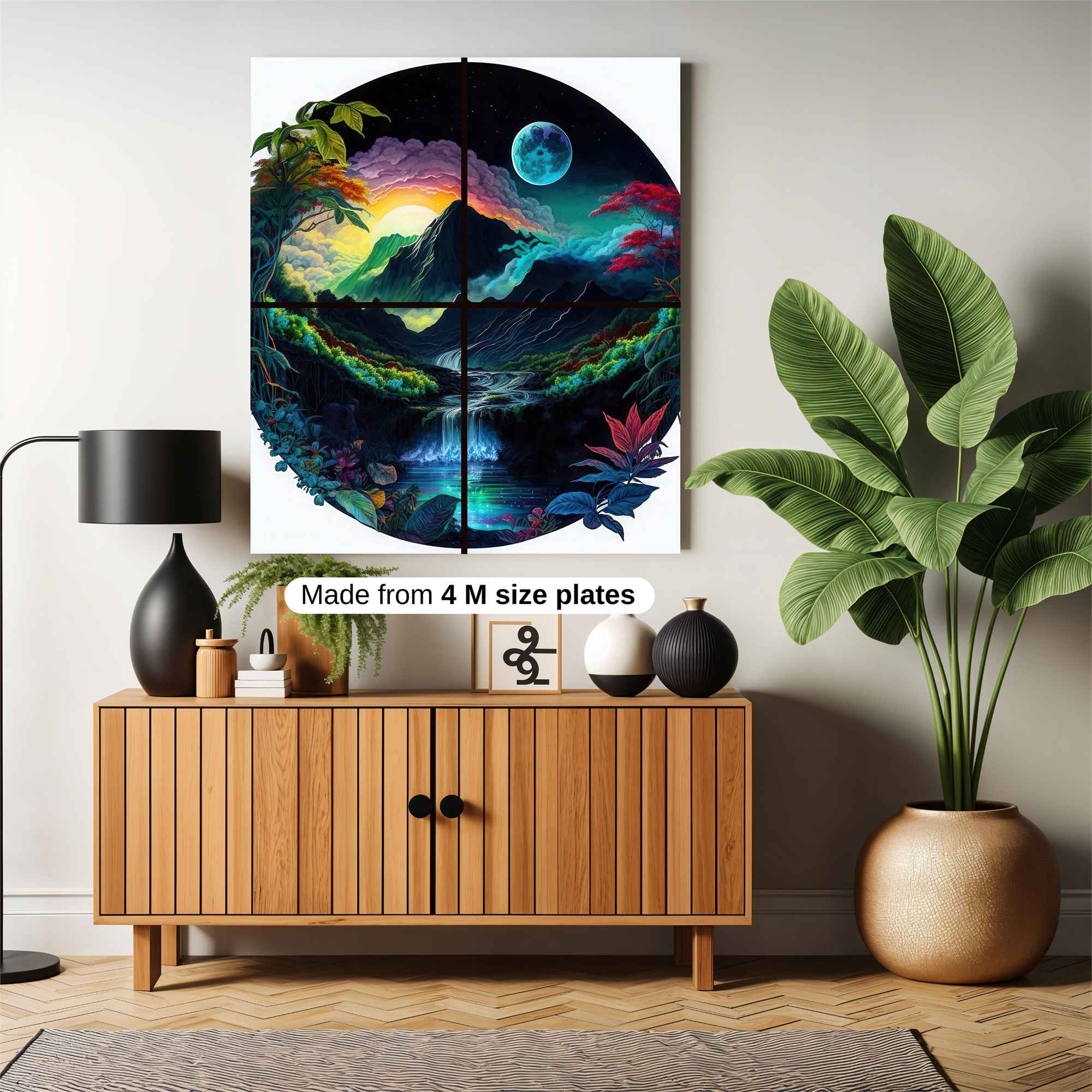 Moonlit Dream Safe Wall Magnetic / M