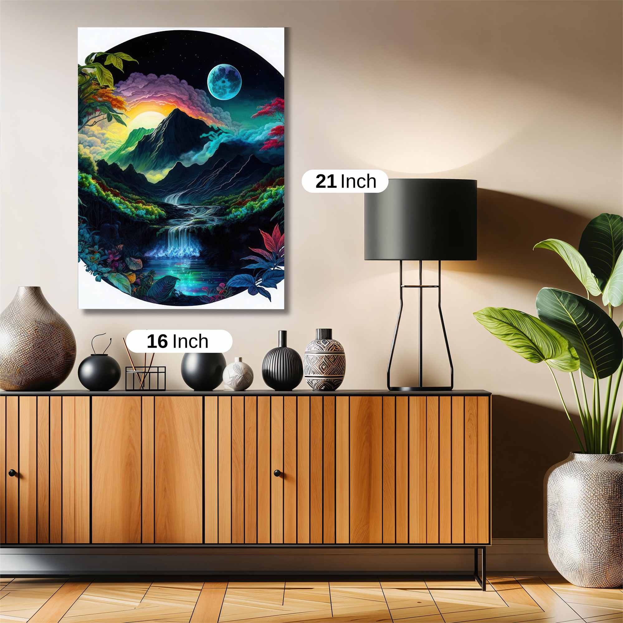 Moonlit Dream Safe Wall Magnetic / M