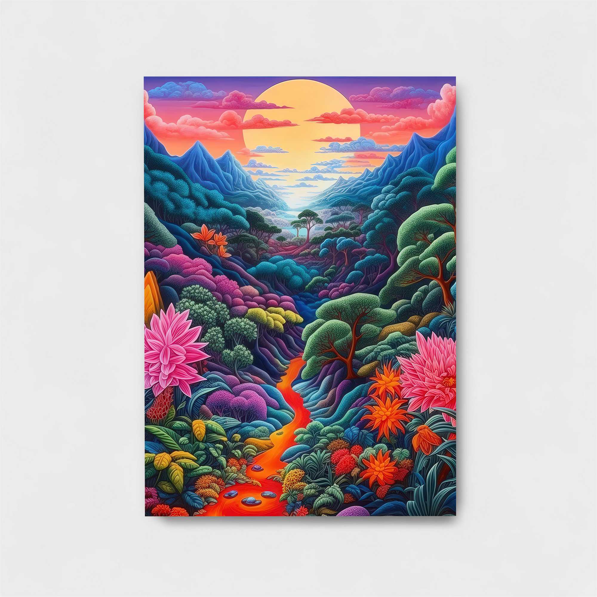 Sunset Serenity Safe Wall Magnetic / M