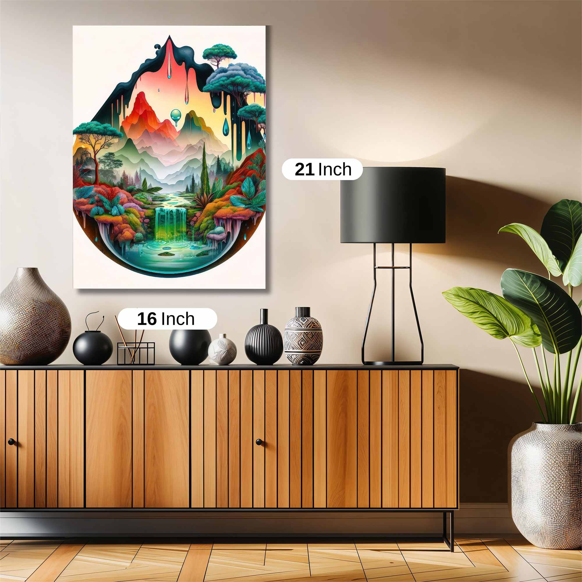 Fantasy Dreamscape Safe Wall Magnetic / M