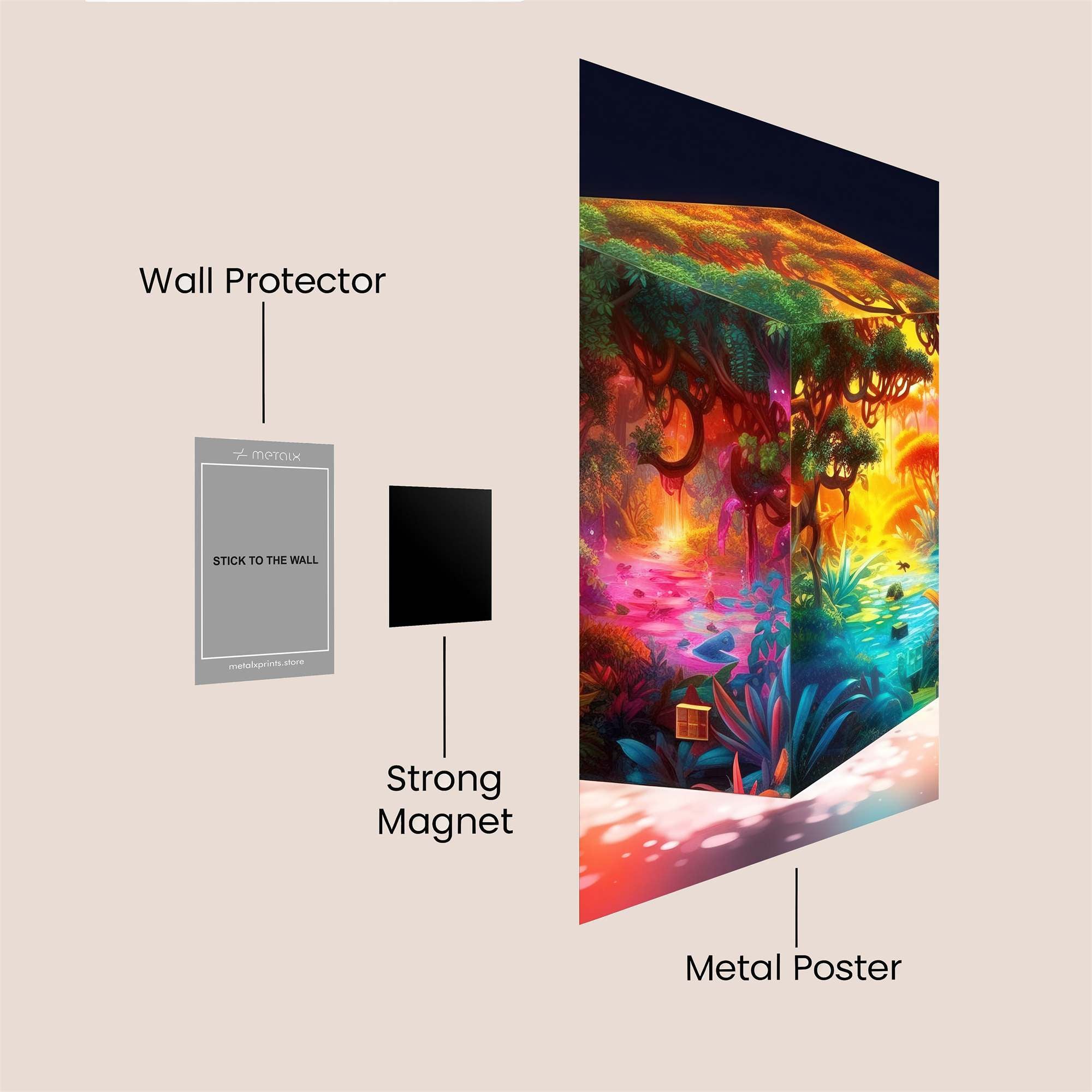 Jungle Dream Safe Wall Magnetic / M