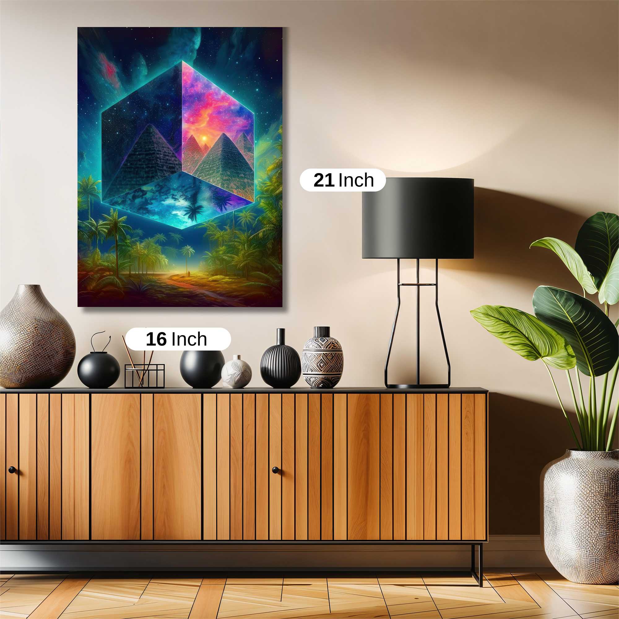 Pyramid Dream Safe Wall Magnetic / M