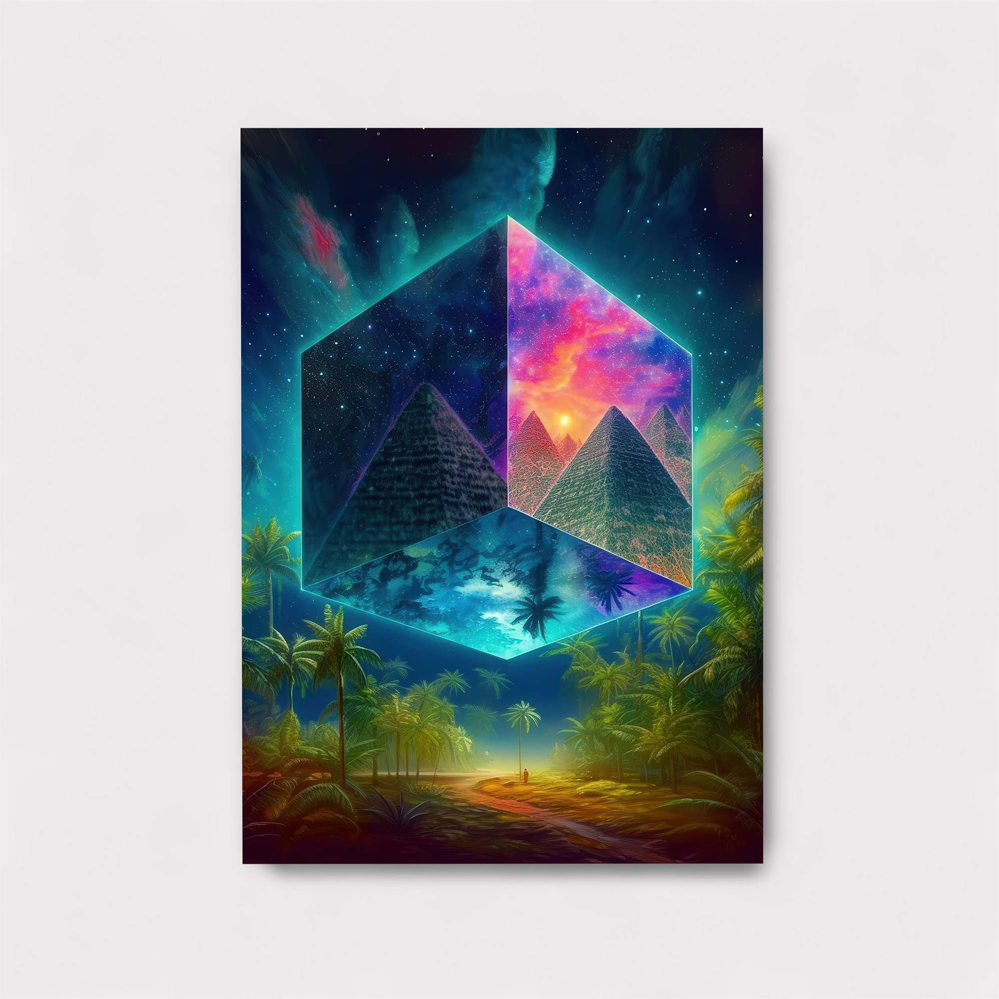 Pyramid Dream Safe Wall Magnetic / M