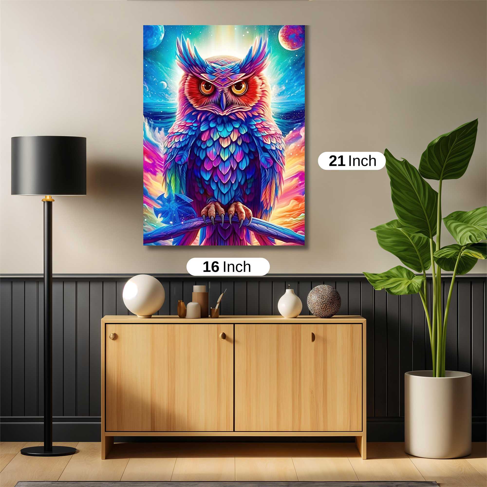Owl Radiance Safe Wall Magnetic / M