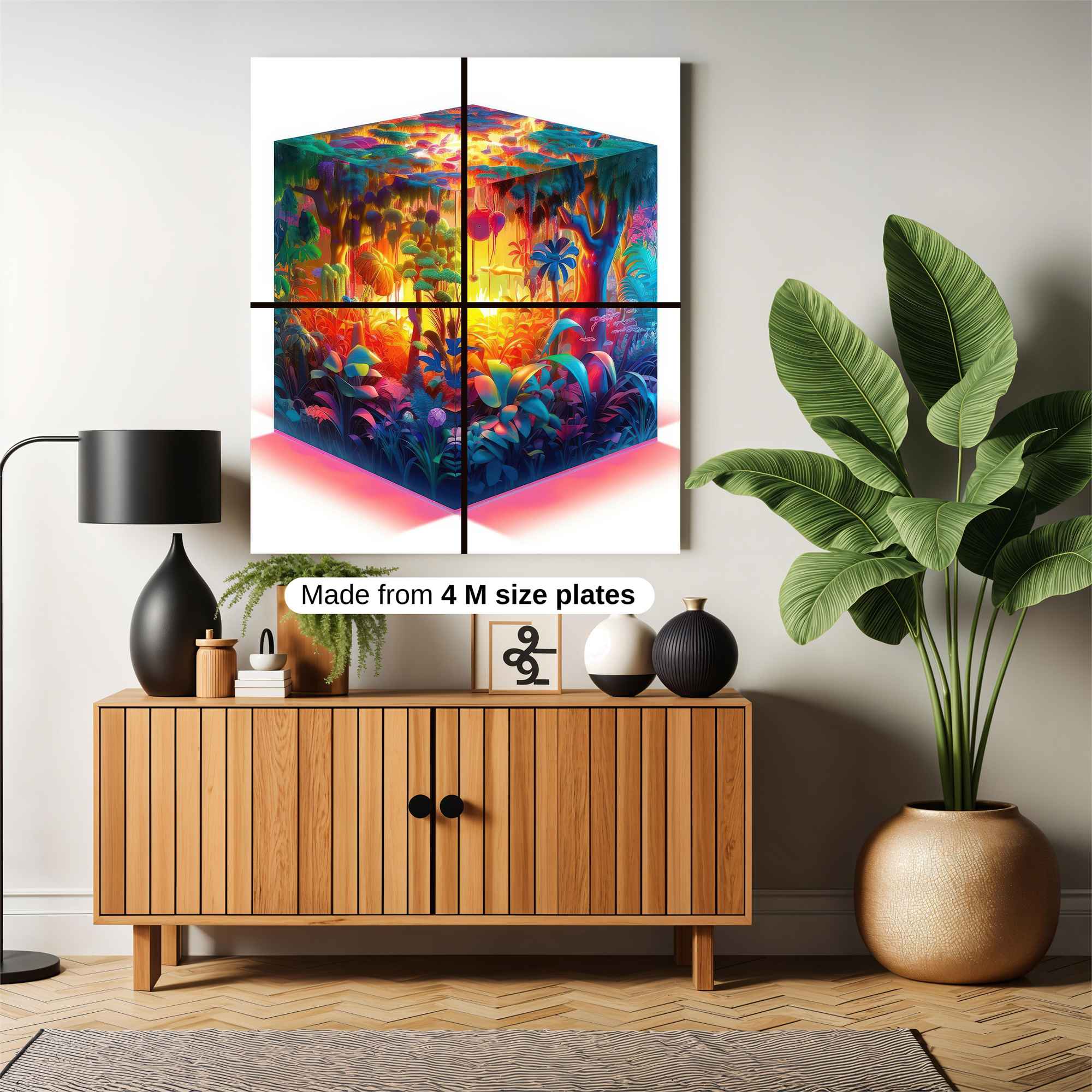 Jungle Radiance Safe Wall Magnetic / M