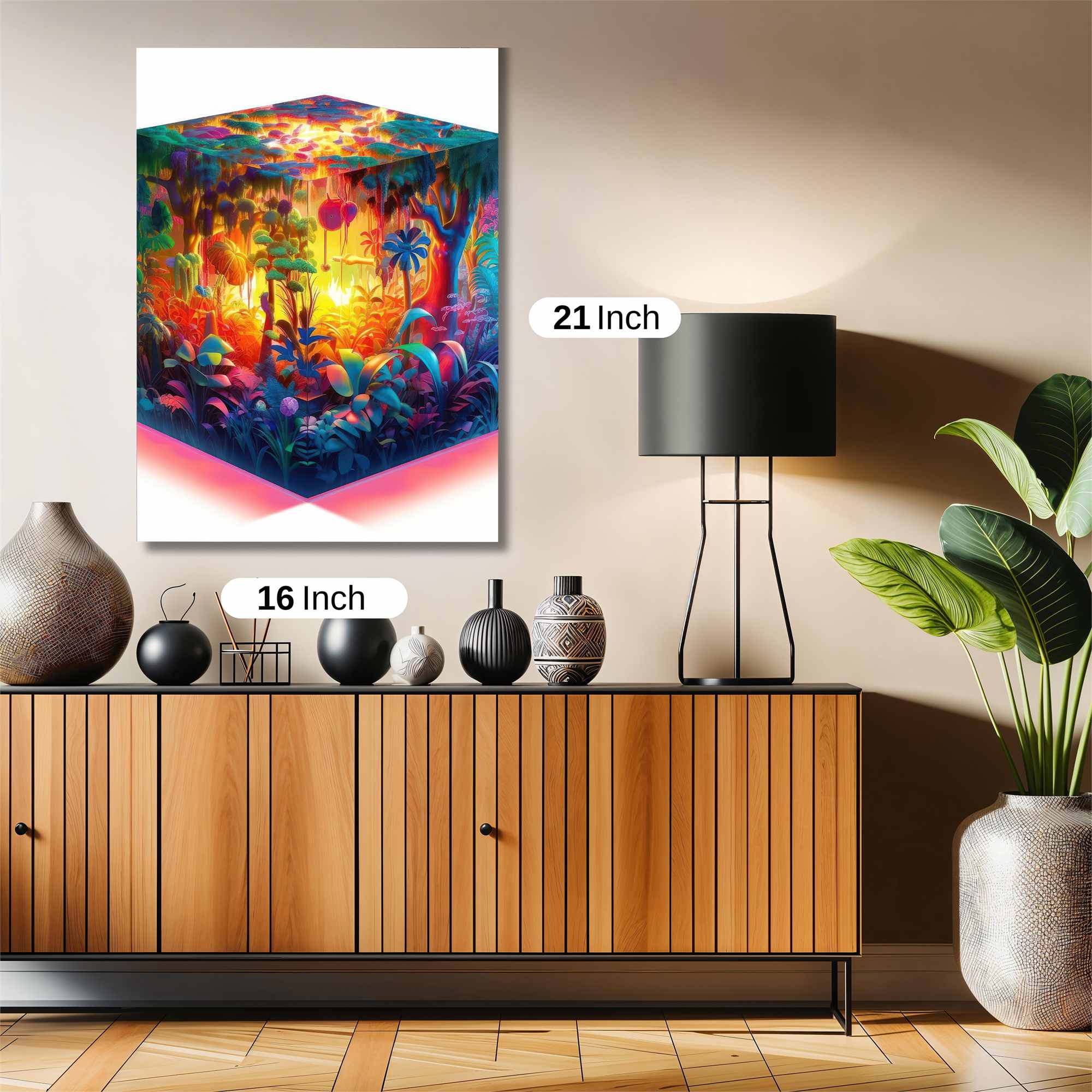 Jungle Radiance Safe Wall Magnetic / M