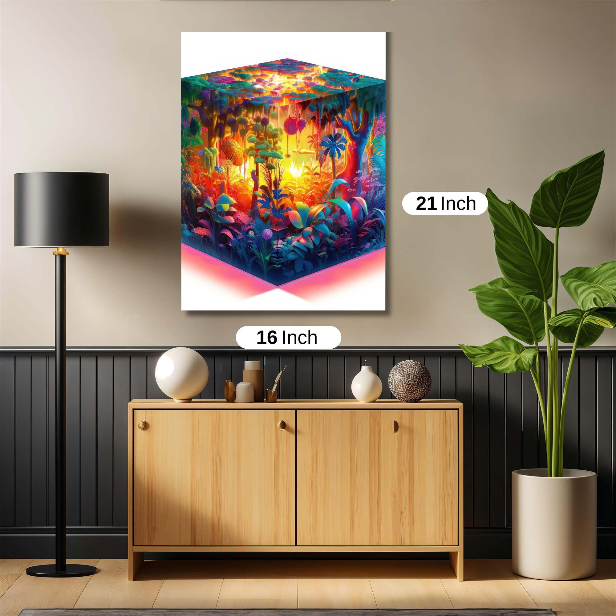 Jungle Radiance Safe Wall Magnetic / M