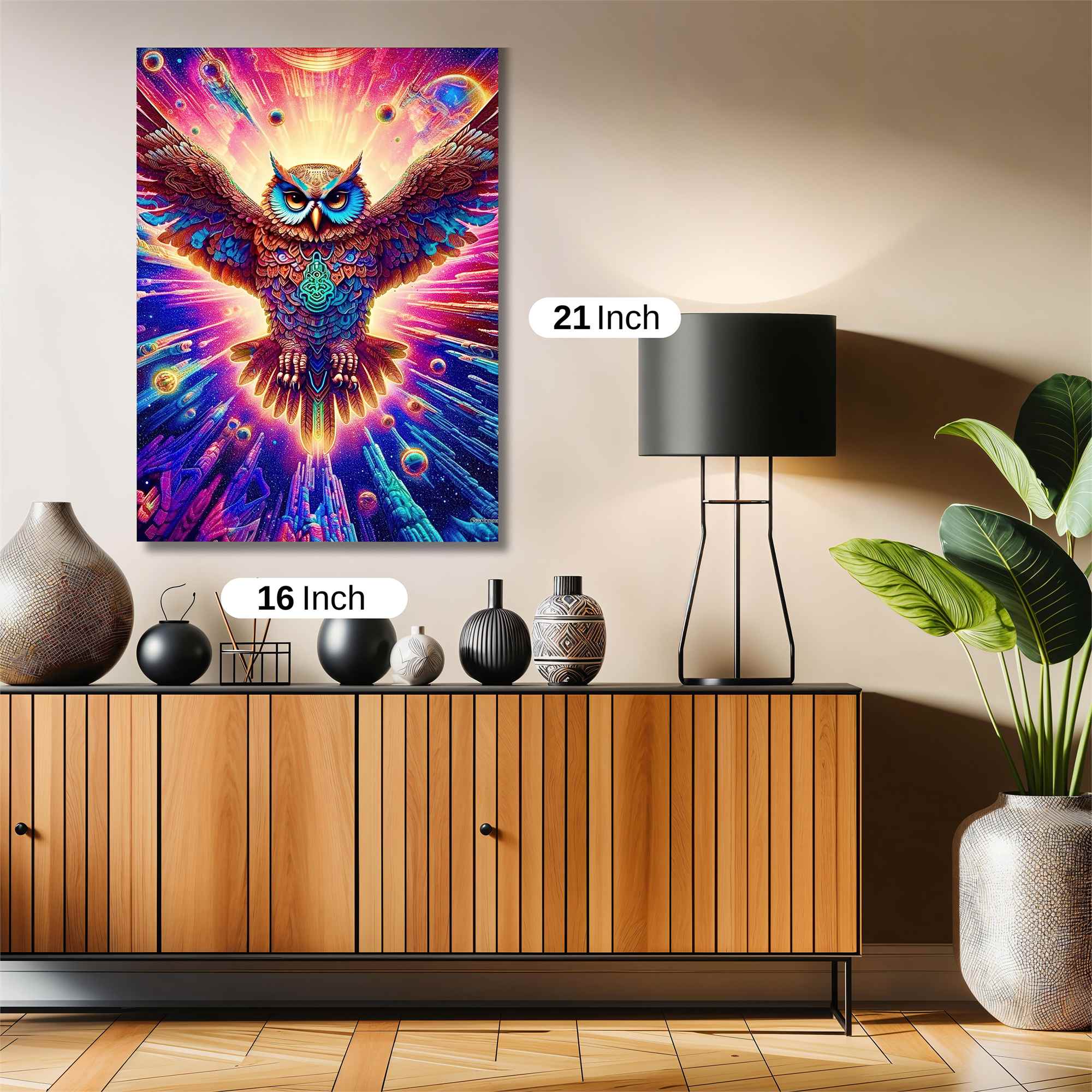 Owl Radiance Safe Wall Magnetic / M