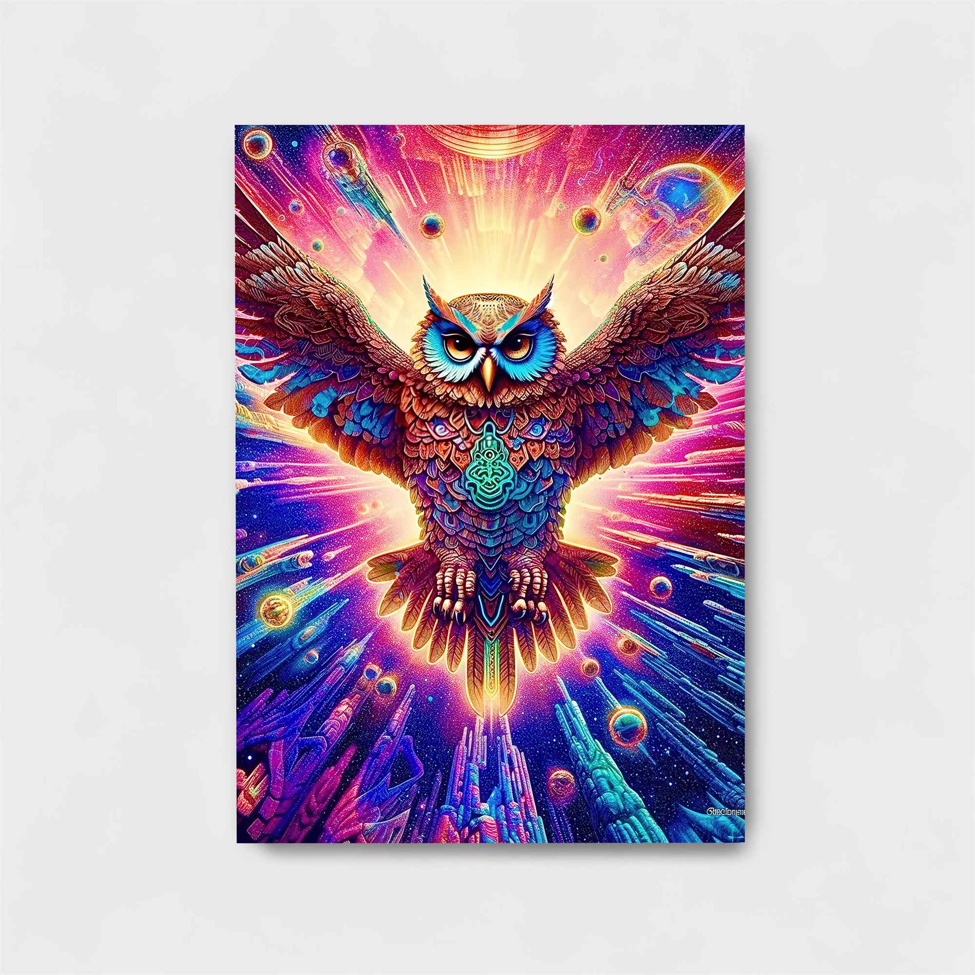 Owl Radiance Safe Wall Magnetic / M