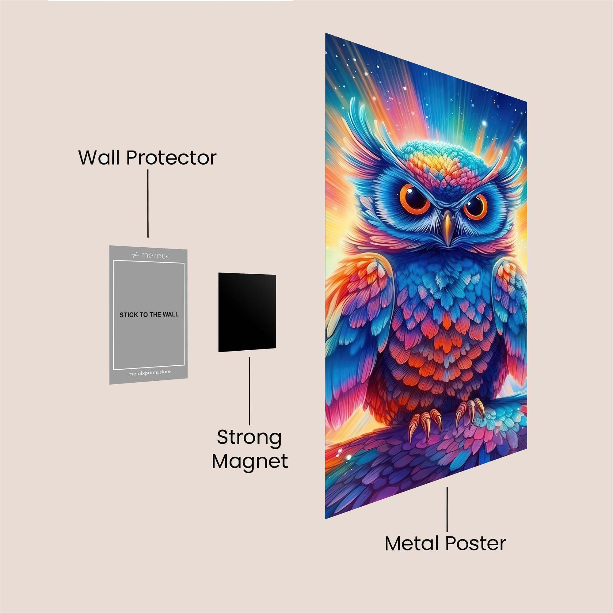 Cosmic Wonder Safe Wall Magnetic / M