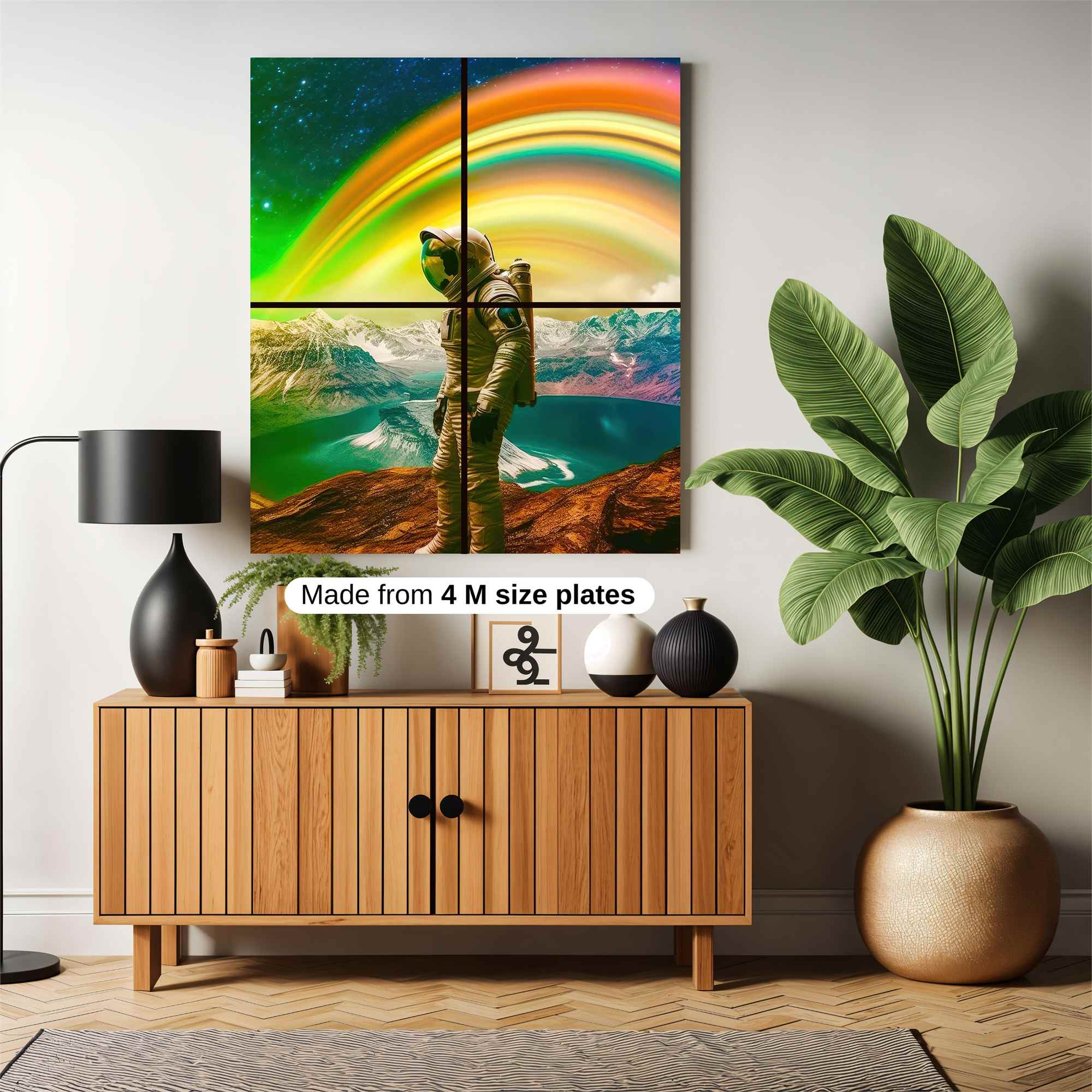 Astronaut Dreamscape Safe Wall Magnetic / M