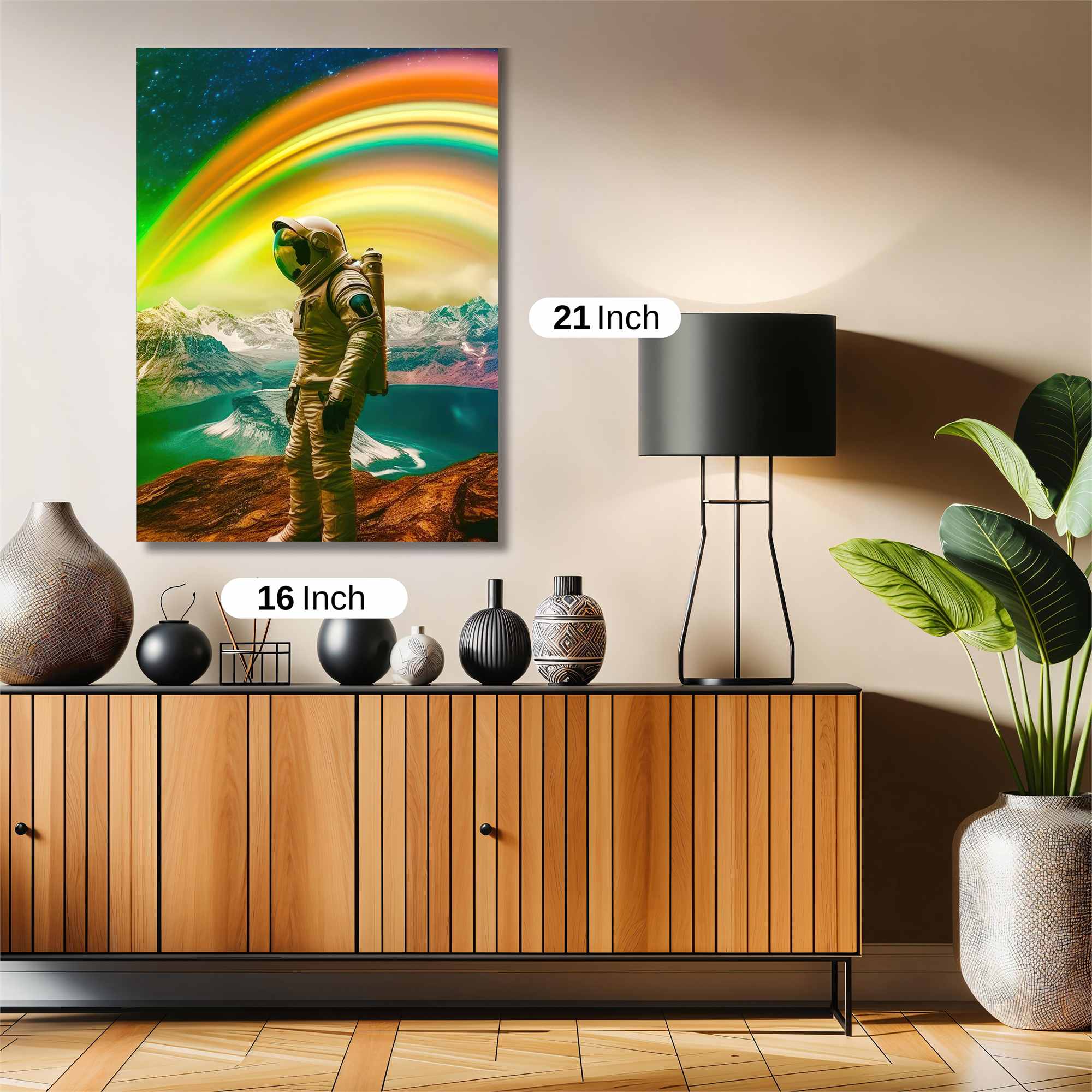 Astronaut Dreamscape Safe Wall Magnetic / M