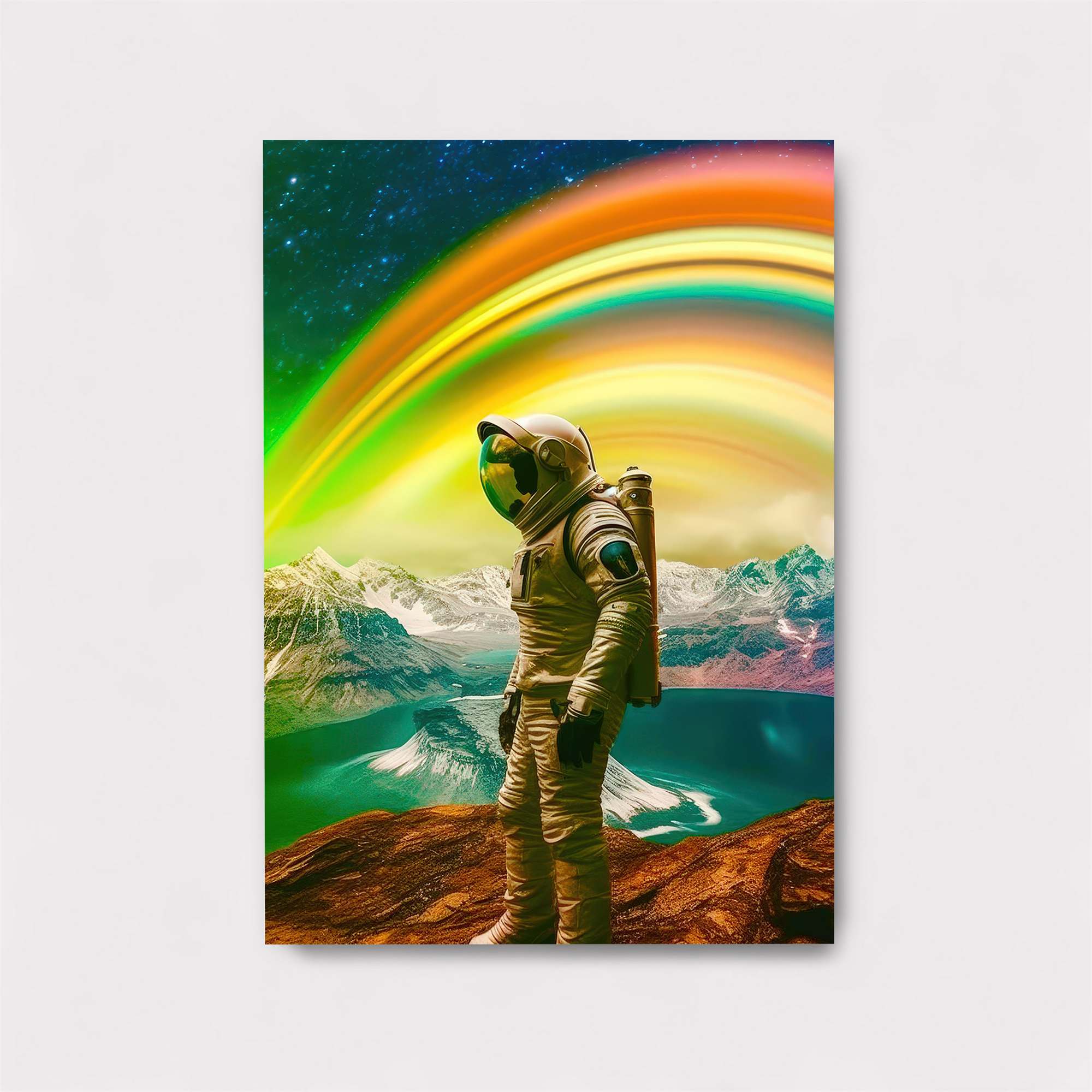 Astronaut Dreamscape Safe Wall Magnetic / M