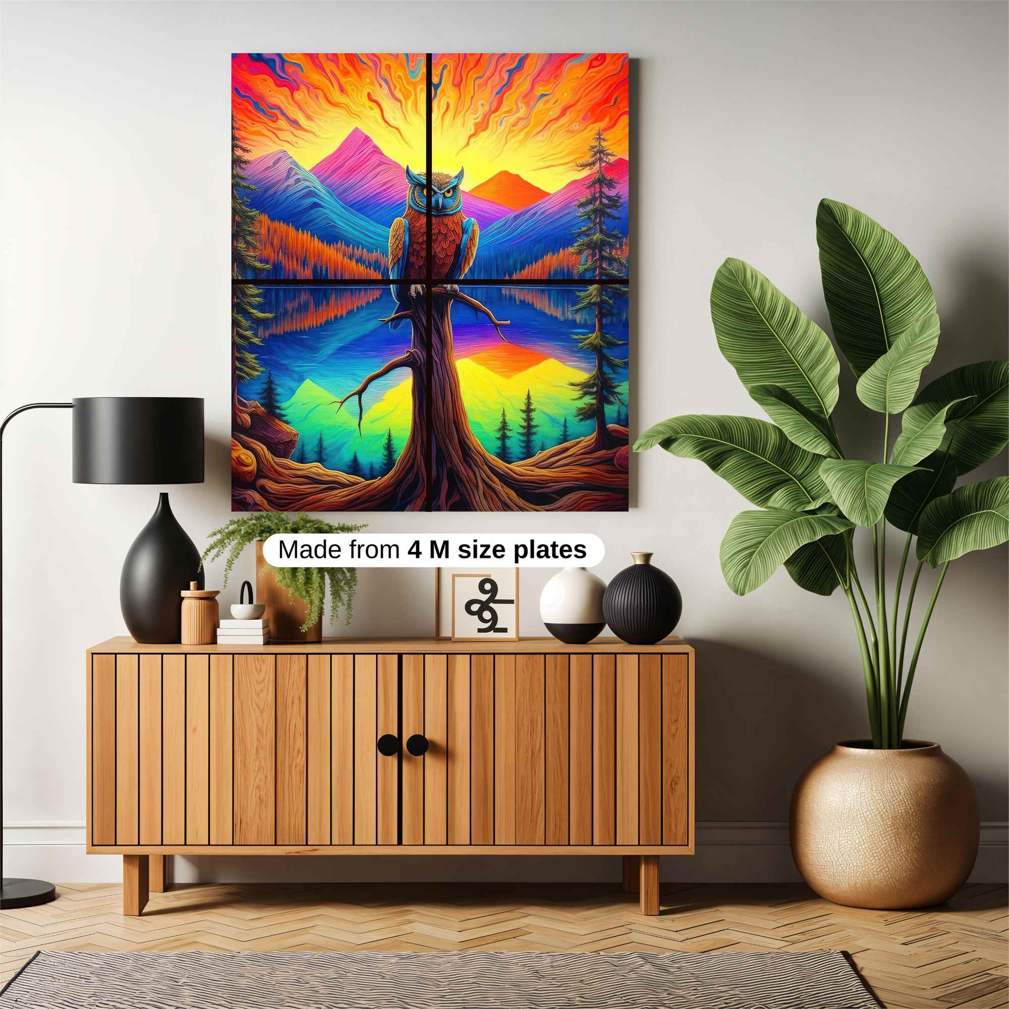 Owl Radiance Safe Wall Magnetic / M