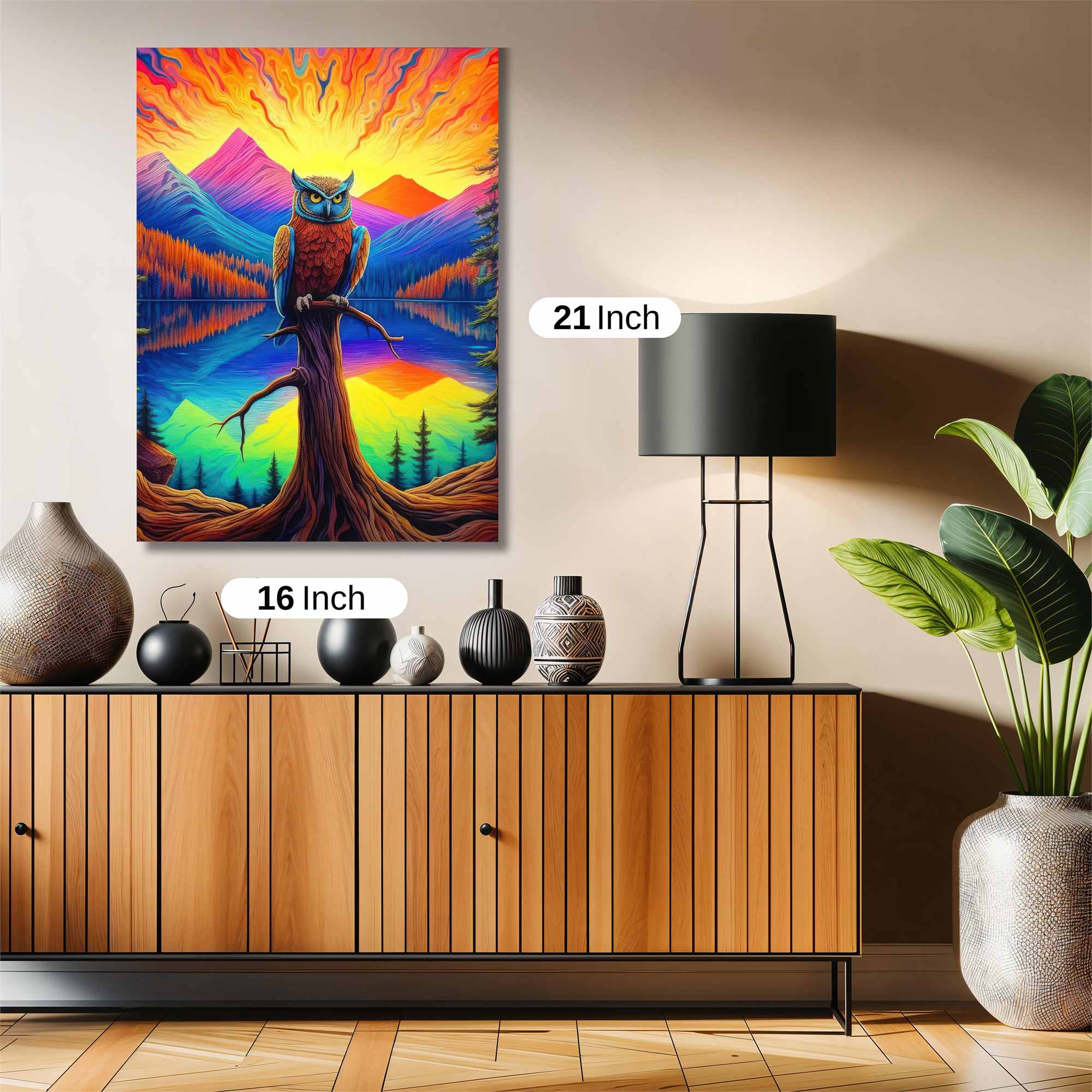 Owl Radiance Safe Wall Magnetic / M