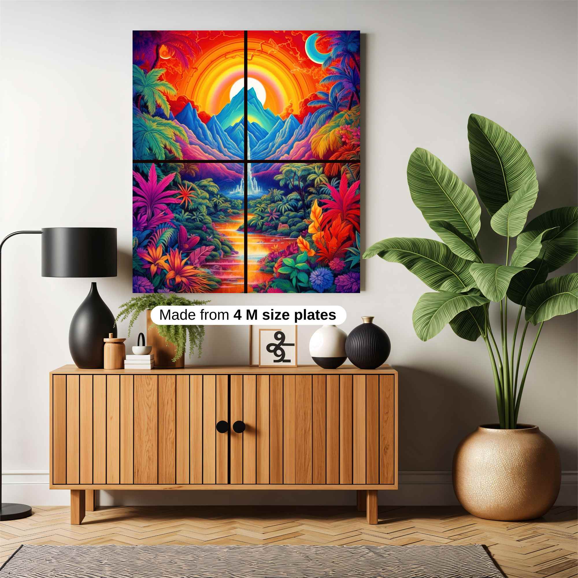 Sunrise Serenity Safe Wall Magnetic / M