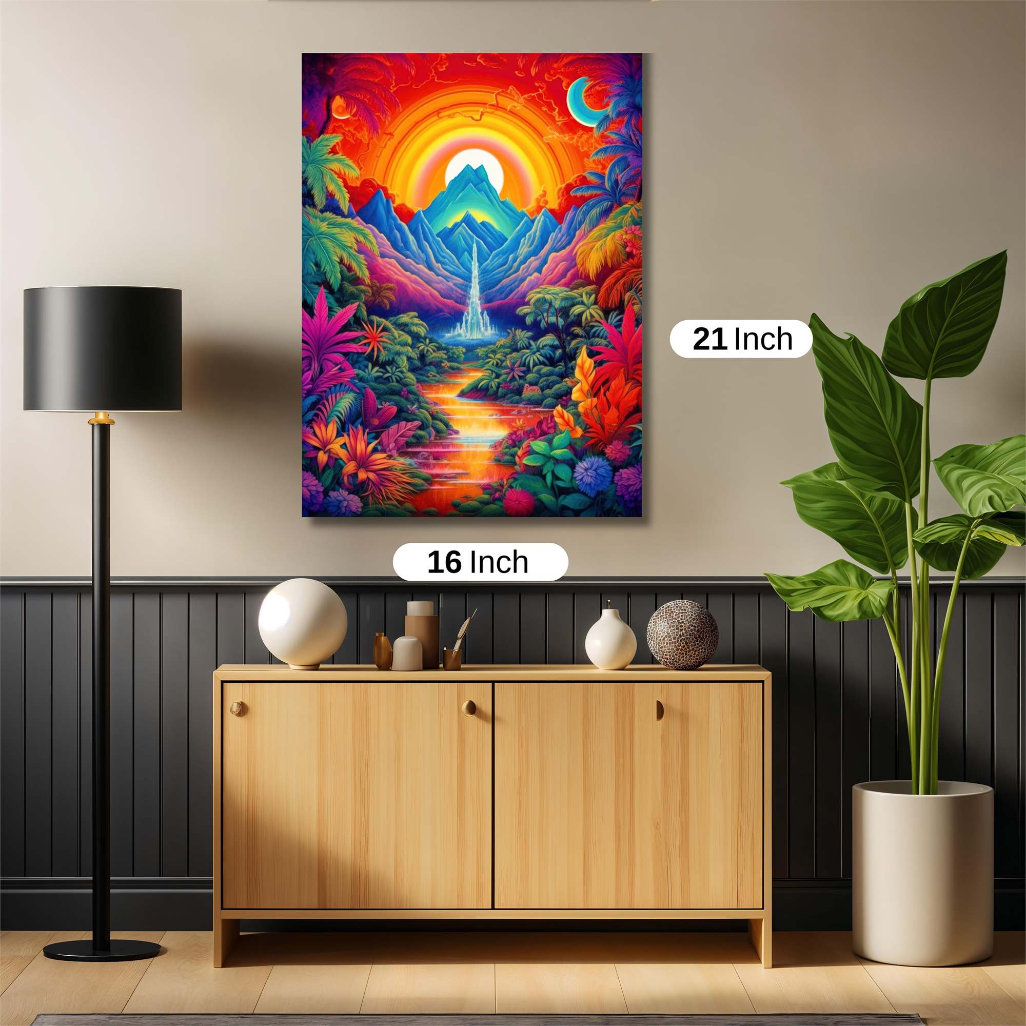Sunrise Serenity Safe Wall Magnetic / M