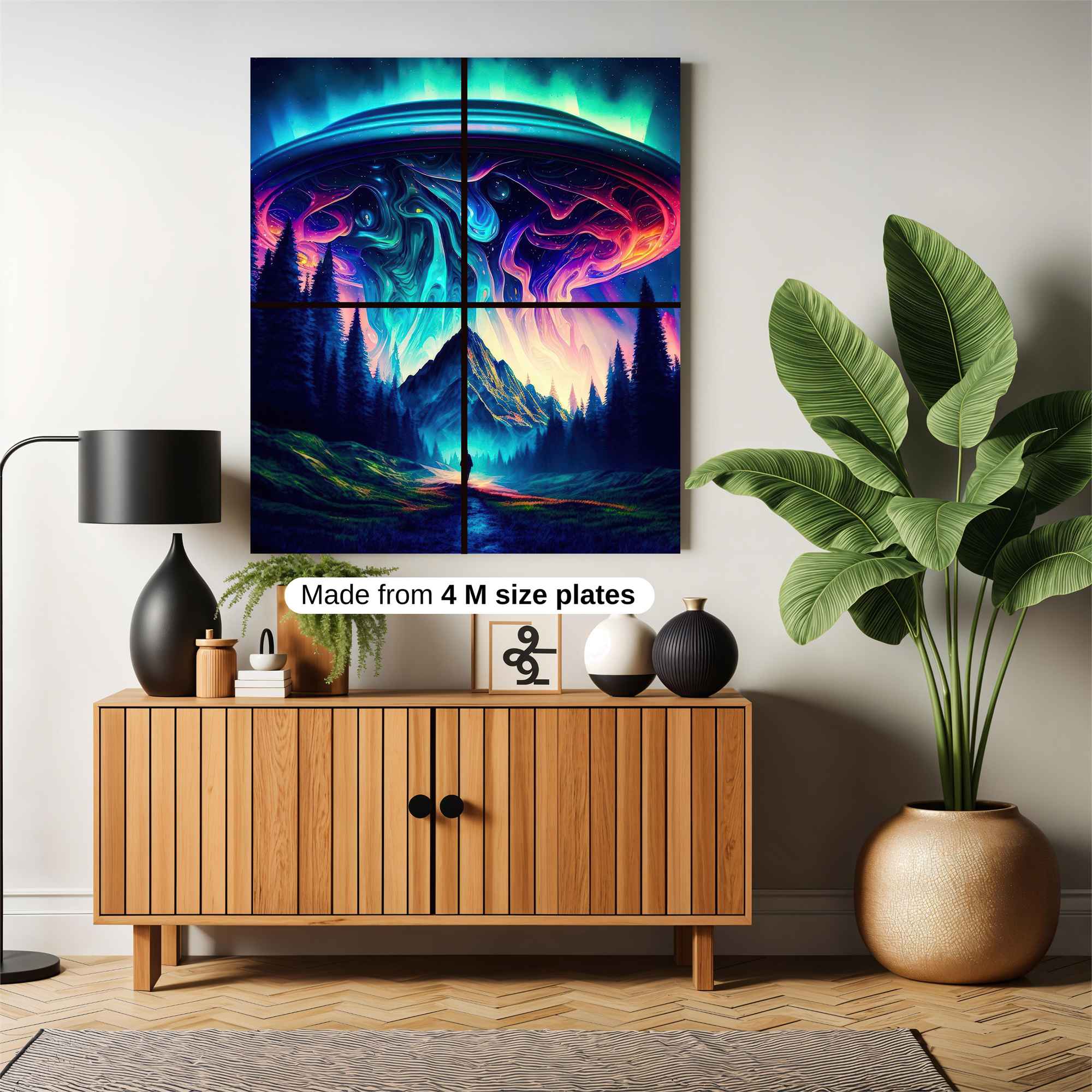 UFO Enigma Safe Wall Magnetic / M
