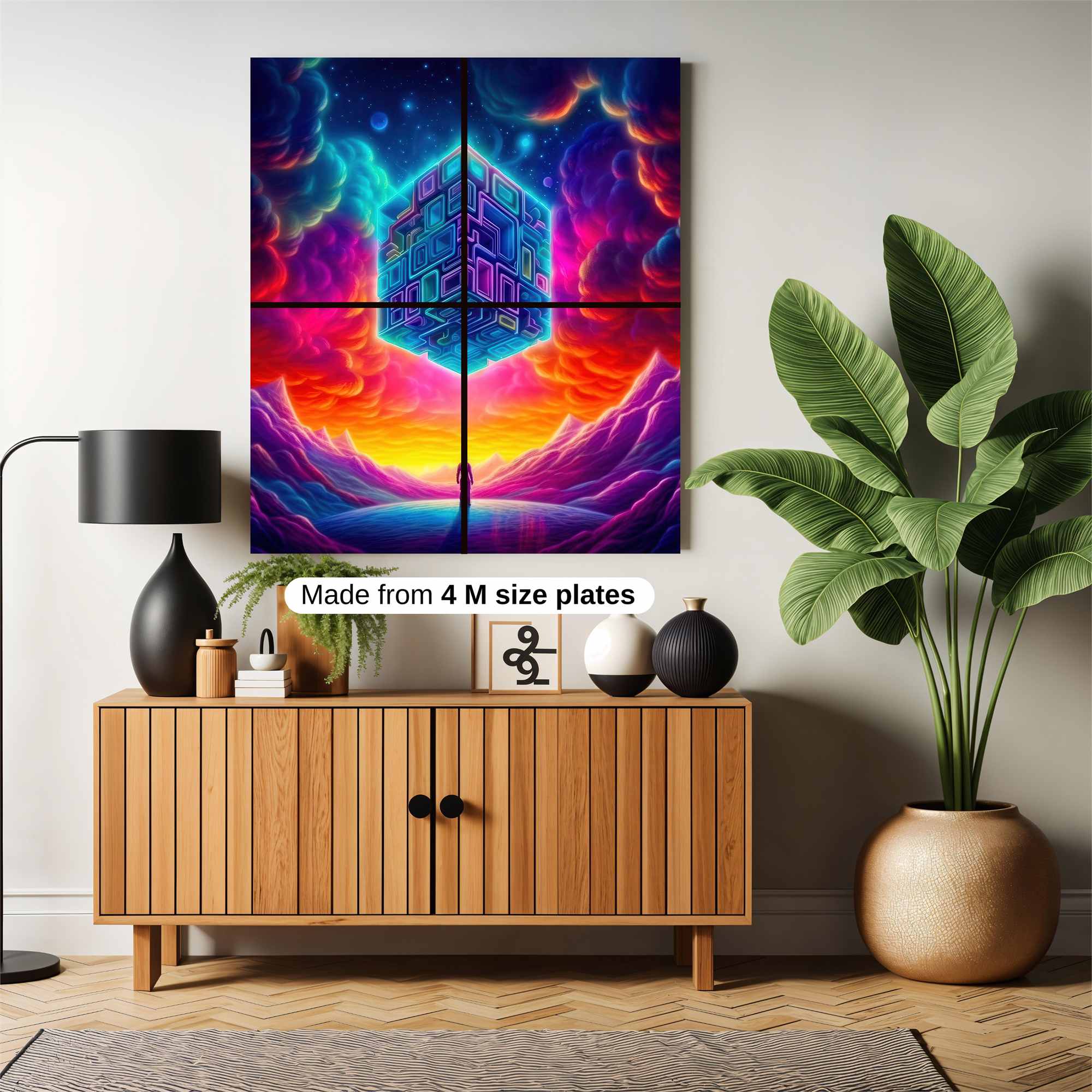 Cube Enigma Safe Wall Magnetic / M