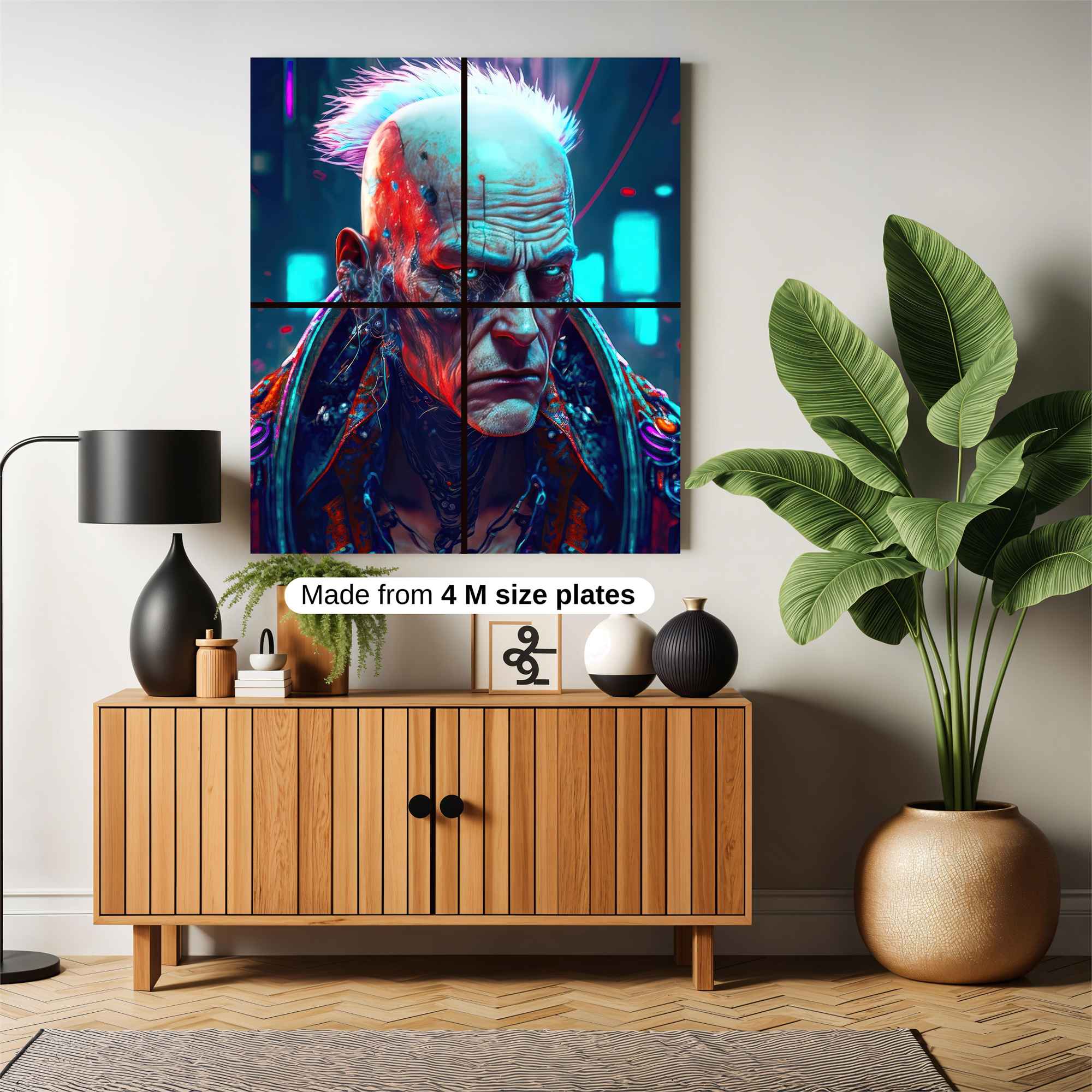 Cyberpunk Elder Safe Wall Magnetic / M